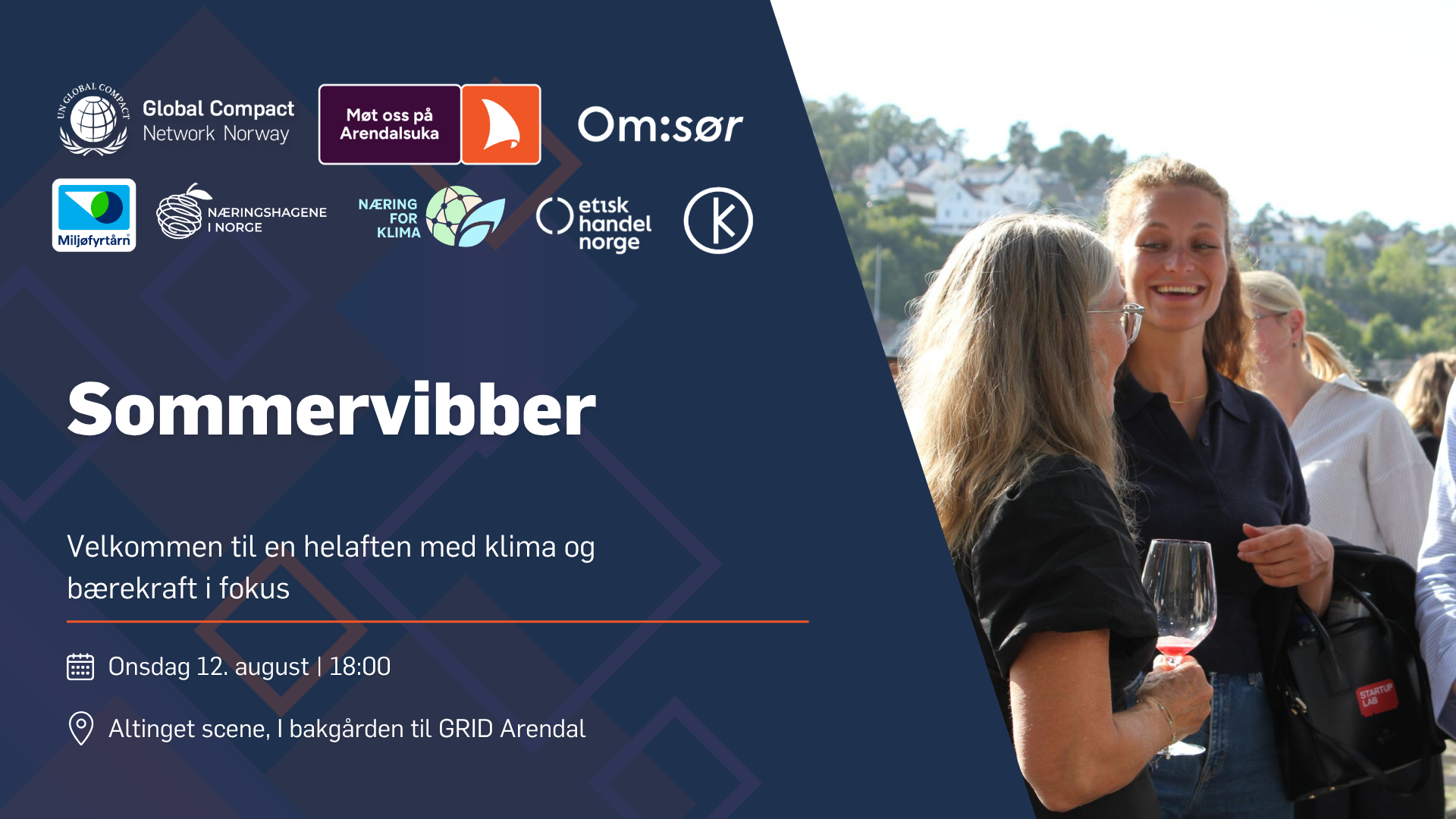 Arendalsuka: Sommervibber og klimakveld