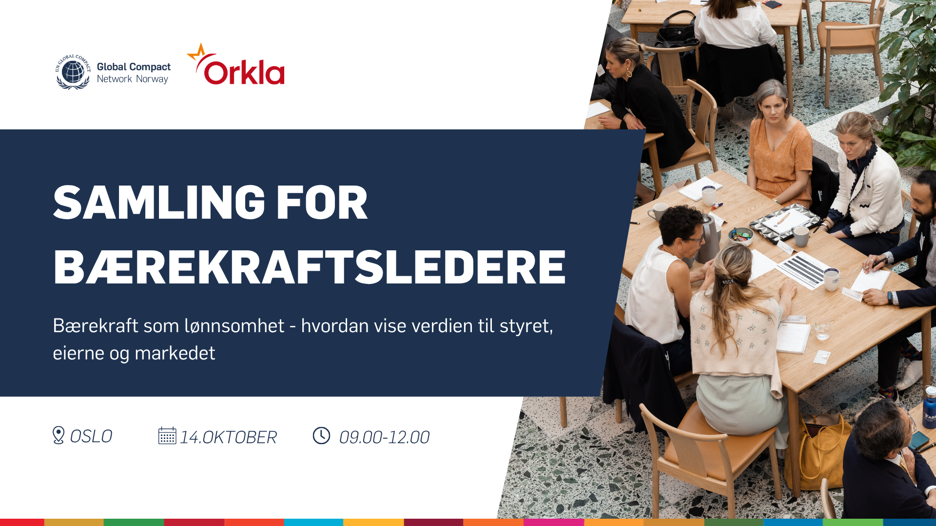 Samling for bærekraftsledere: Bærekraft som lønnsomhet