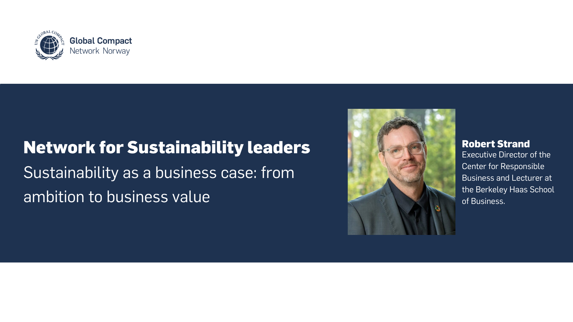 Digital samling: Sustainability from ambition to business value