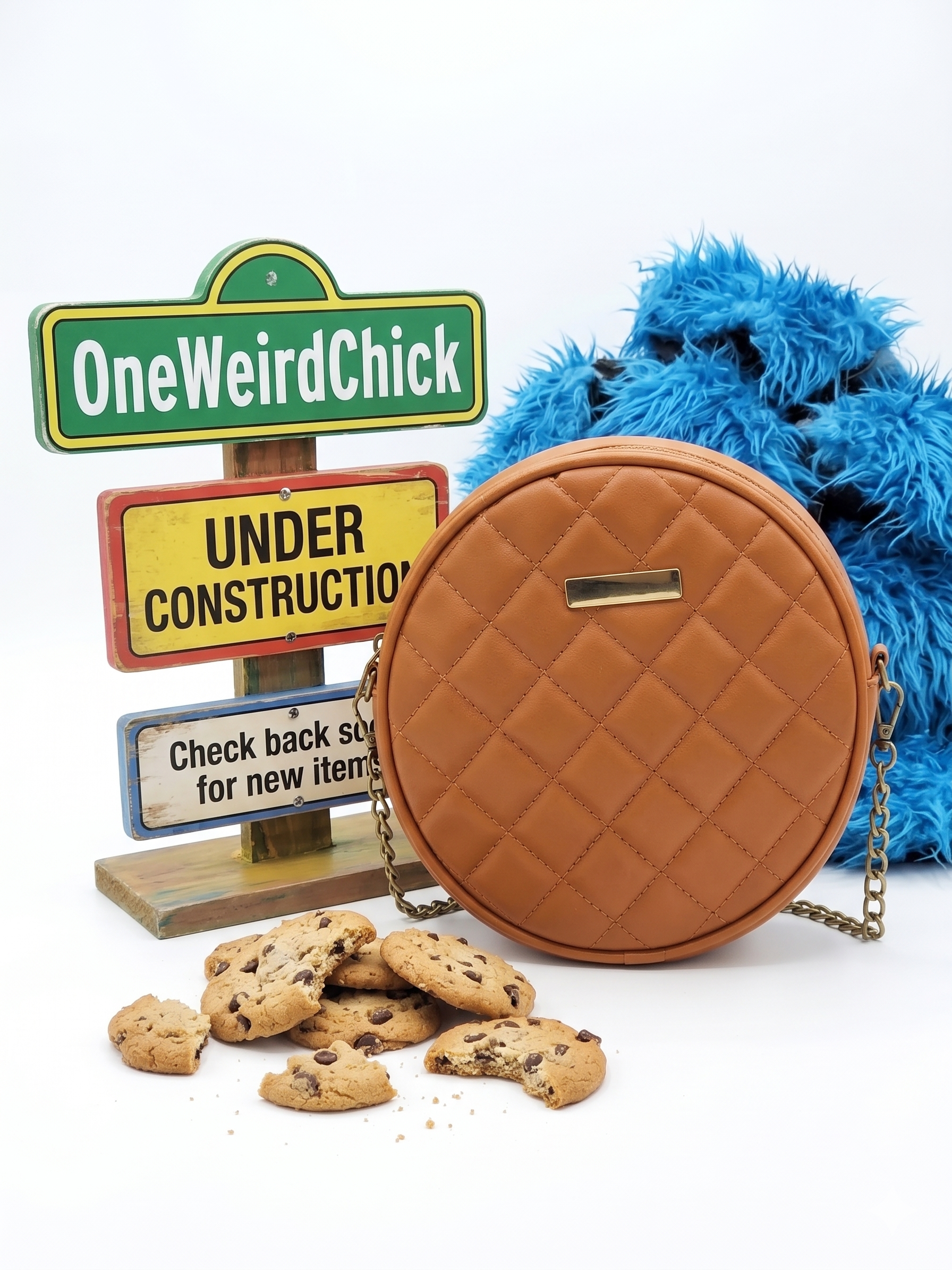 Pre Order: Cookie Monster Crossbody Purse