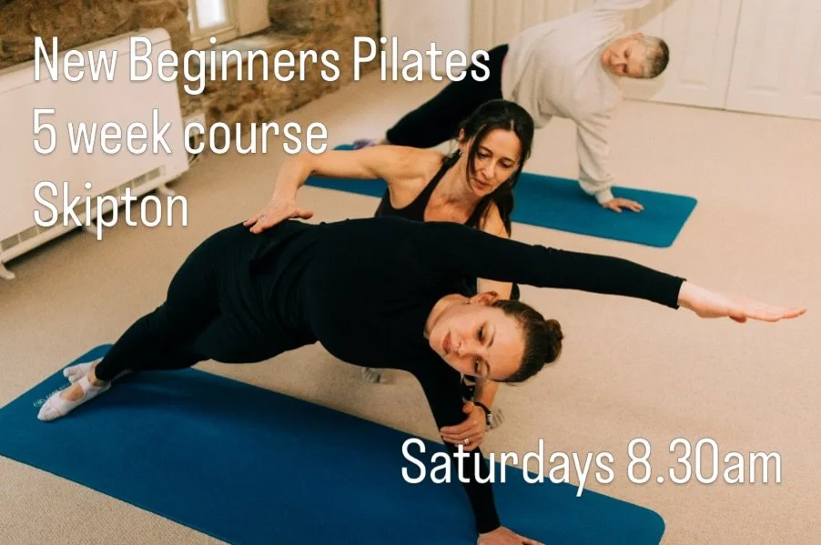 New to Pilates or returning to movement after some time away?

Our Beginners Mat Pilates course is the perfect place to start. ✨

Where: High Corn Mill, Skipton
When: Saturdays 8.30am
Start: June 20th 

Designed for all ages and abilities, these supp