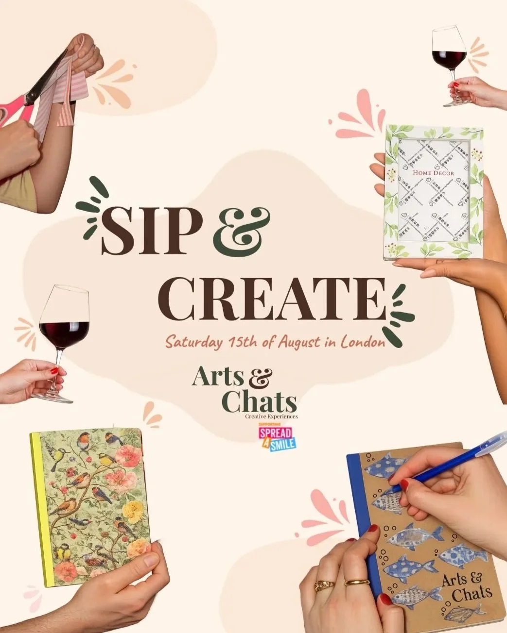 Sip & Create Summer  Social