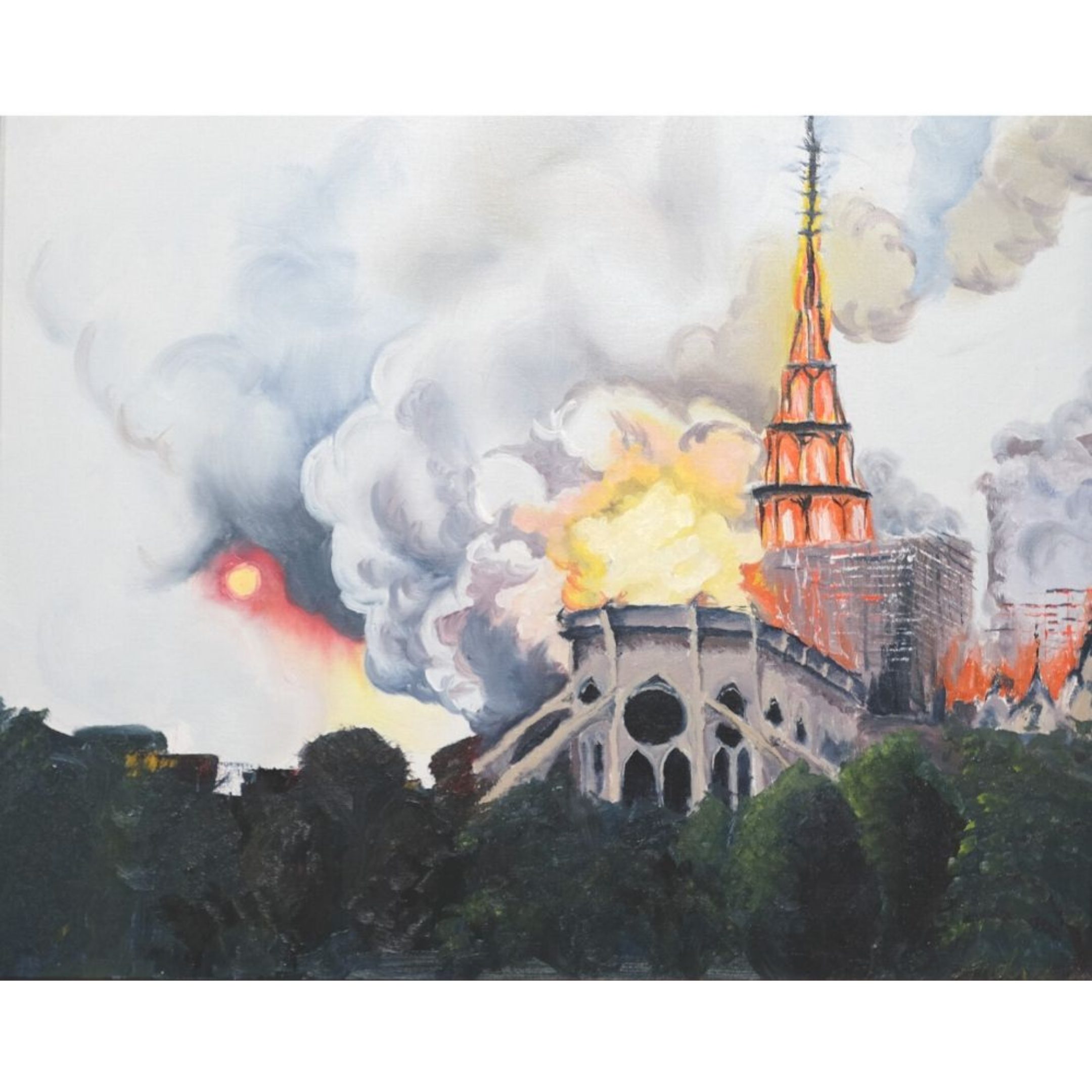 Notre Dame de Paris, Framed