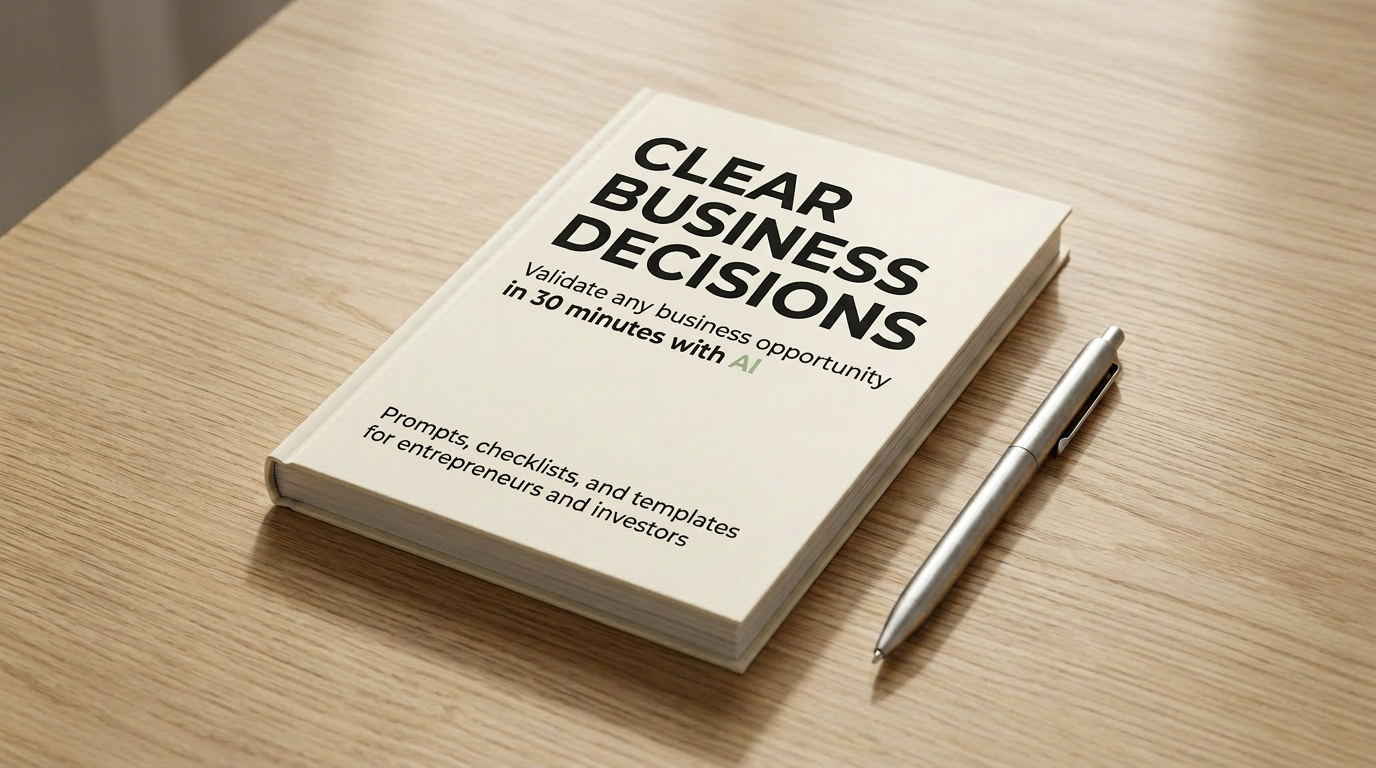 Clear Business Decisions: Validate an opportunity in 30 minutes with AI