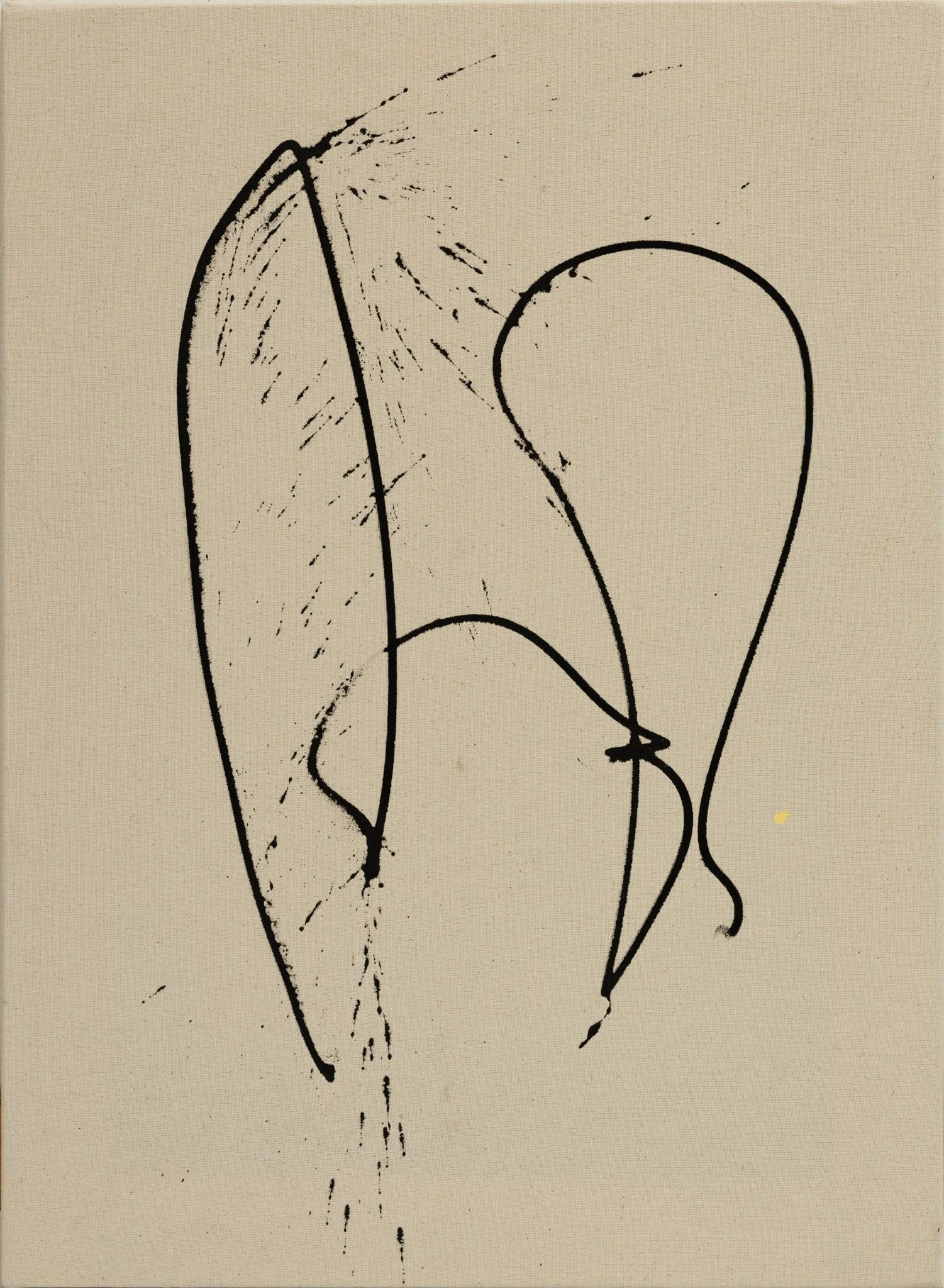 Hand OSC (1), 2025, acryl, cotton on canvas, 
75 x 45  x 3 cm