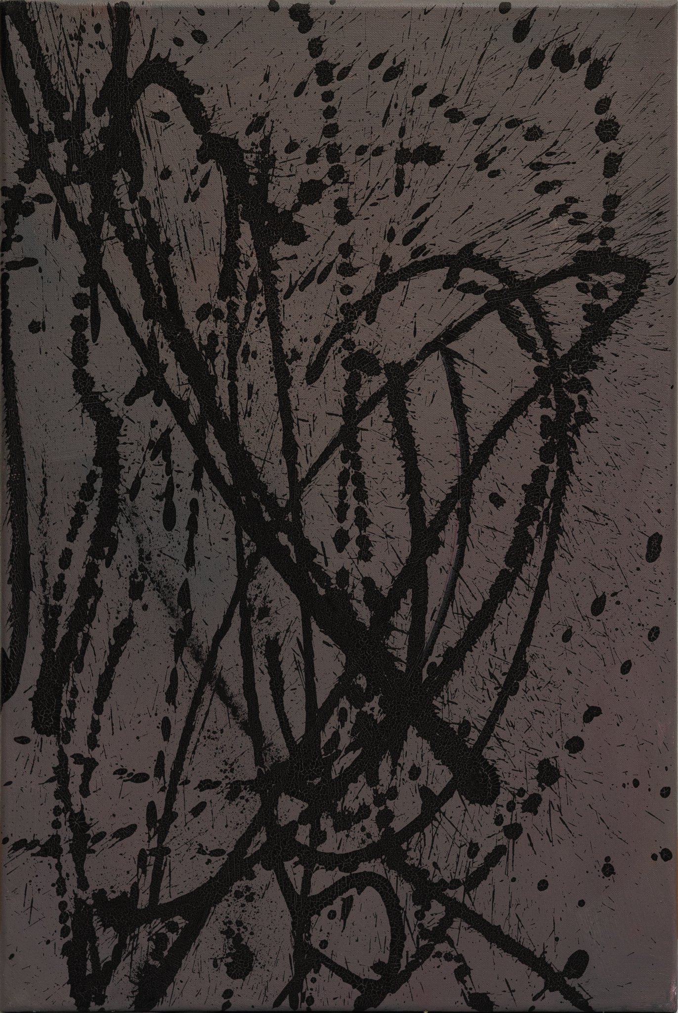 Hand Vectrx, 2025, acryl, cotton on canvas, 
60 x 35  x 3 cm
