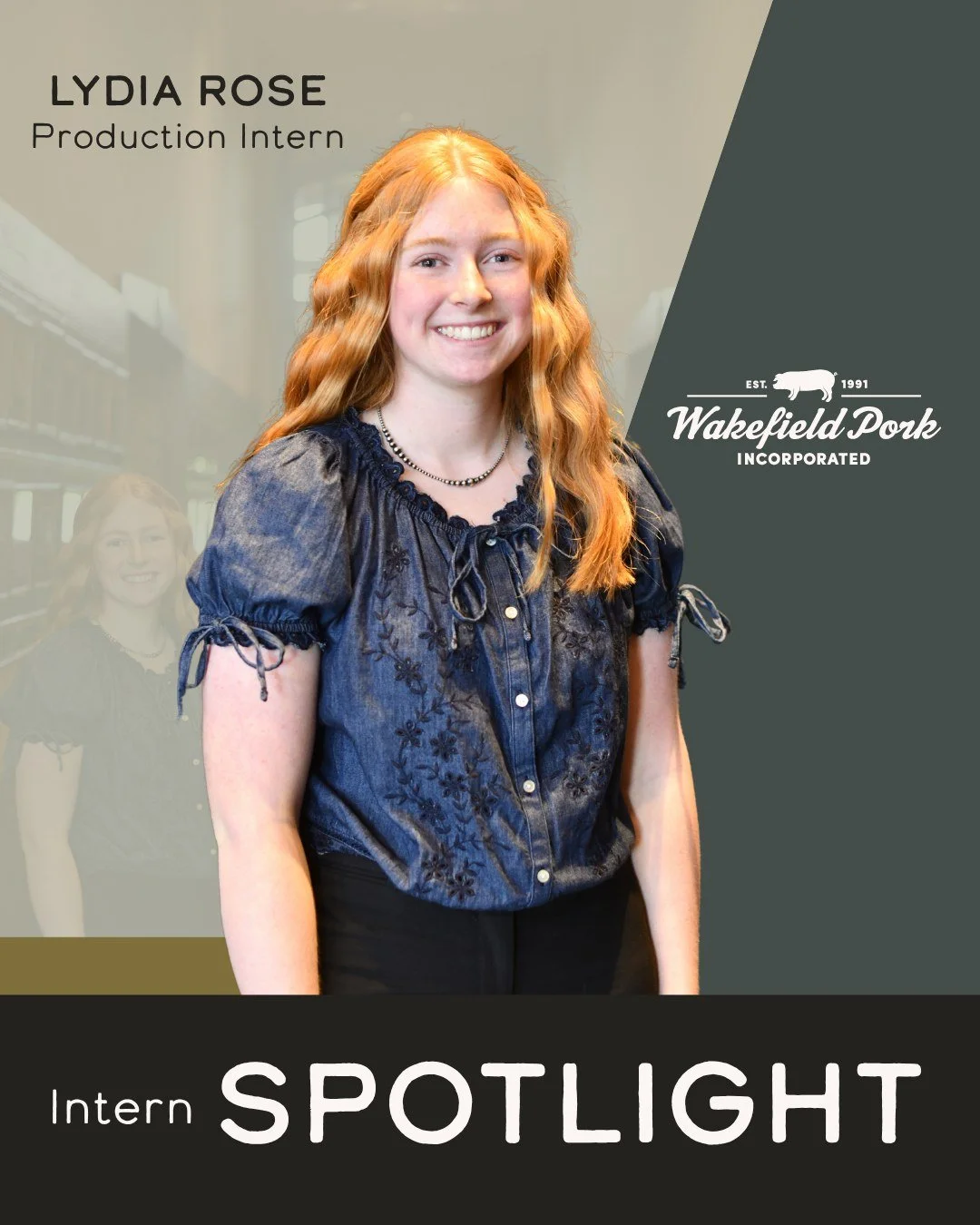 ☀️ Our summer just got even better! Last week, we welcomed four interns to the WPI team, and we are excited for you to meet them! Our first intern introduction is for Lydia Rose, one of our two production interns. 

About Lydia: 
- Grew up on her fam