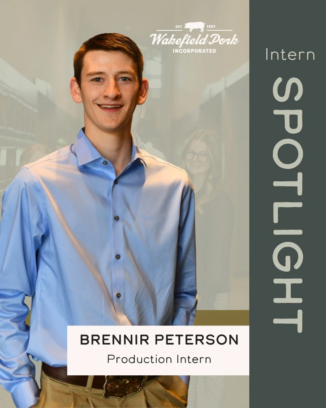 ☀️ Our summer just got even better! Last week, we welcomed four interns to the WPI team, and we are excited for you to meet them! Our second intern introduction is for Brennir Peterson, one of our two production interns. 

About Brennir: 
- Grew up o