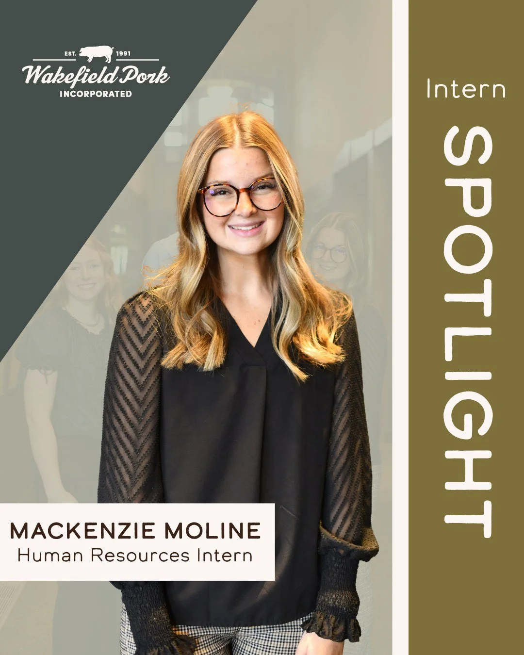 ☀️ Our summer just got even better! Last week, we welcomed four interns to the WPI team, and we are excited for you to meet them! Our final intern introduction is for Mackenzie Moline, our Human Resources Intern!

About Mackenzie:
- Grew up on her fa