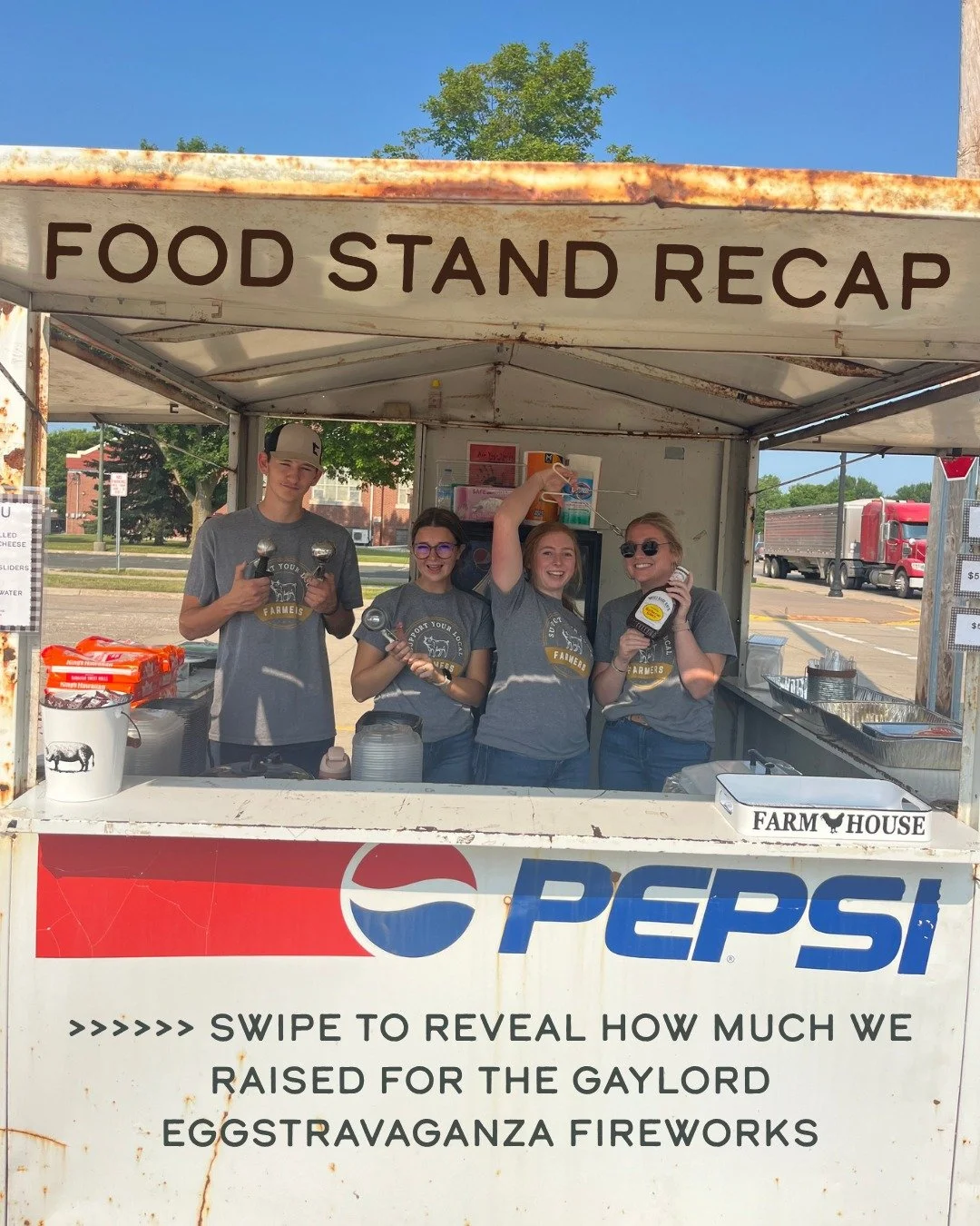 WOW, Gaylord! 🎆 

Thank you to everyone who stopped by our food stand and enjoyed some delicious pork. Your support made this day a huge success! 

A special thank you to our amazing employee volunteers and everyone who helped make the day such a su