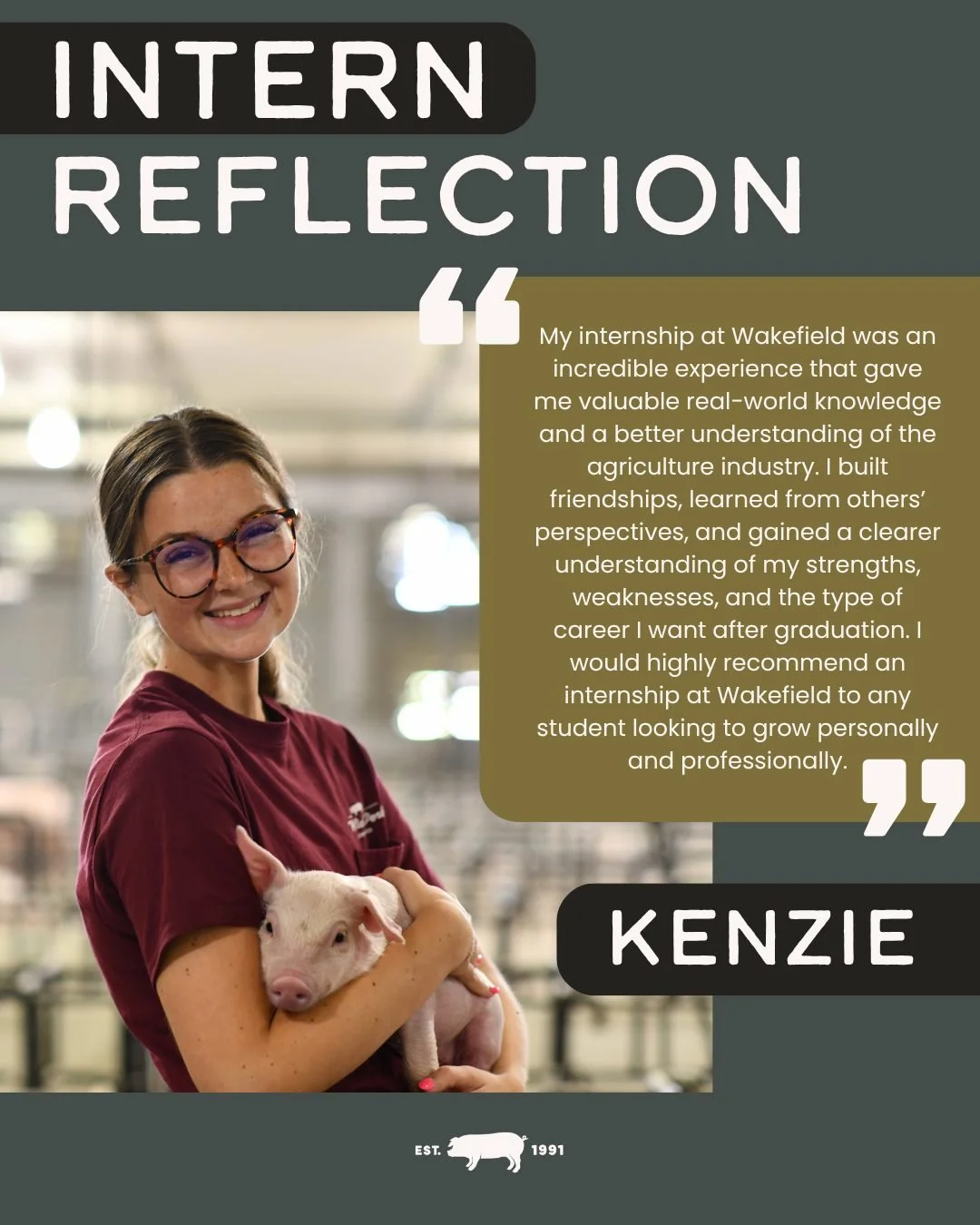 What did our interns love most about their summer with us? Hear it straight from them, and see what could be waiting for our next group of interns! 

First is Mackenzie Squires! Thanks for spending your summer with us, Mackenzie!

Are you interested 