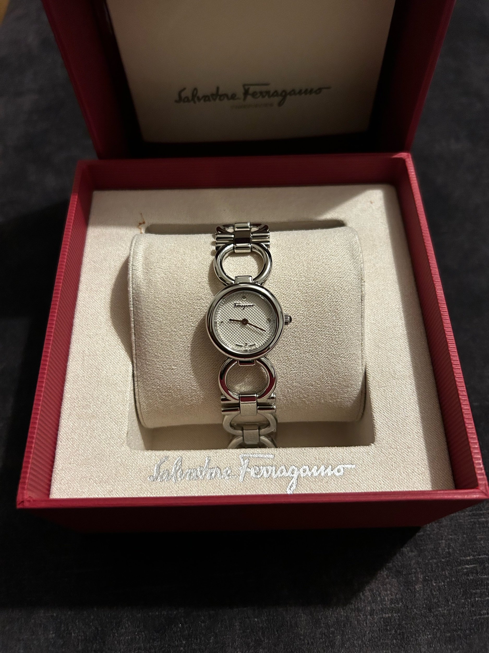 FERRAGAMO Gancini-Bracelet Watch