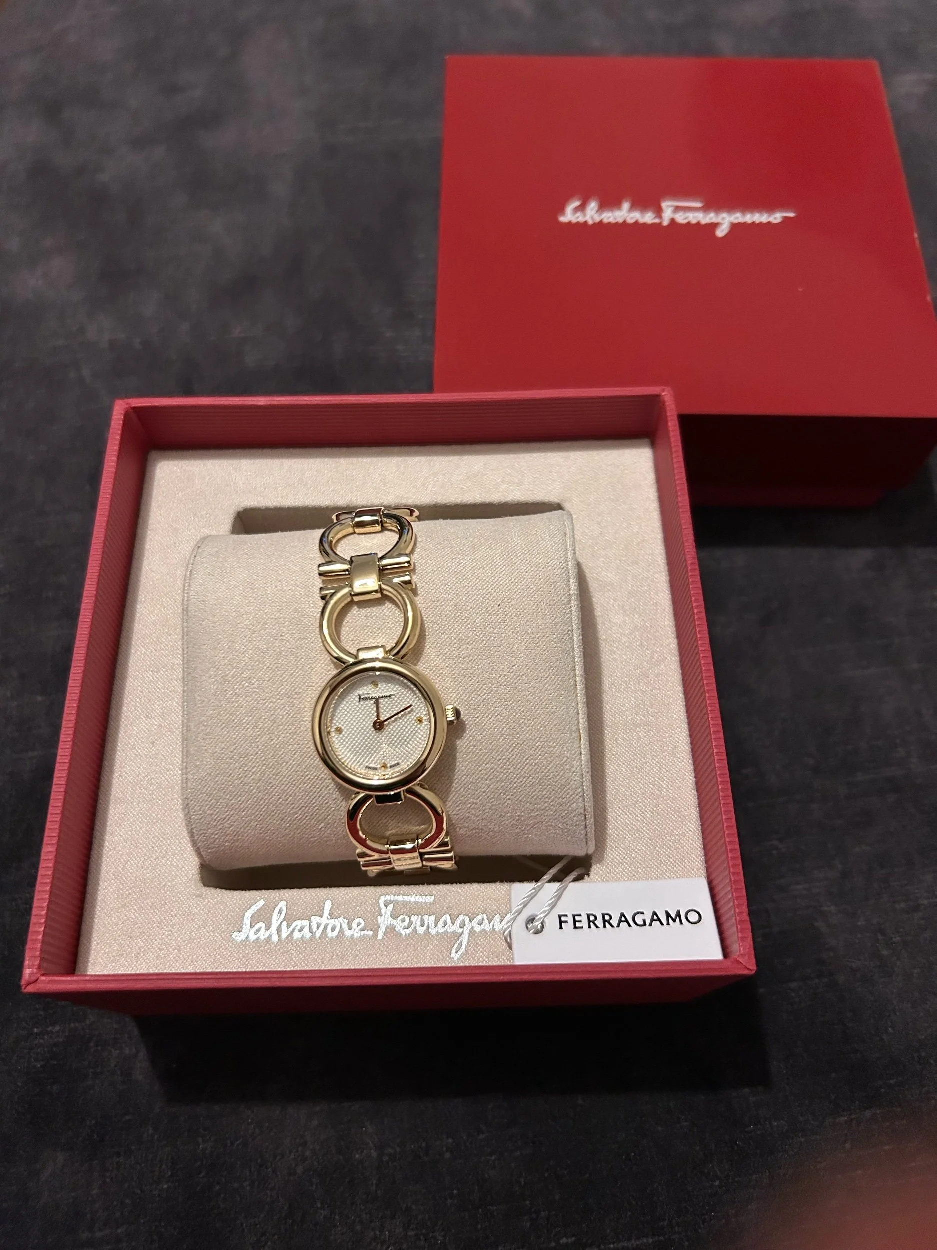 FERRAGAMO Gancini-Bracelet Watch