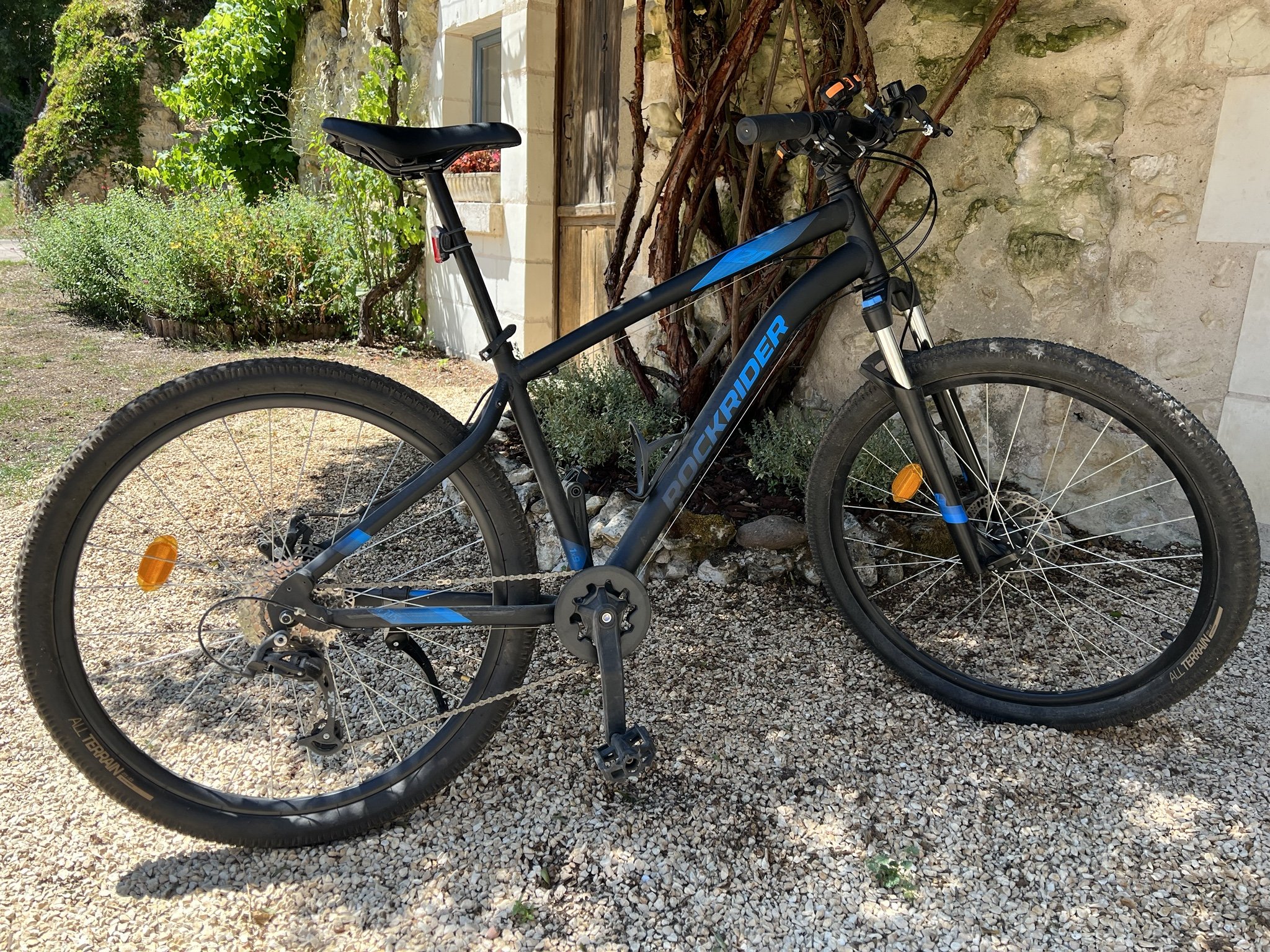 I Rode Six Miles Home on a Flat Tire in France