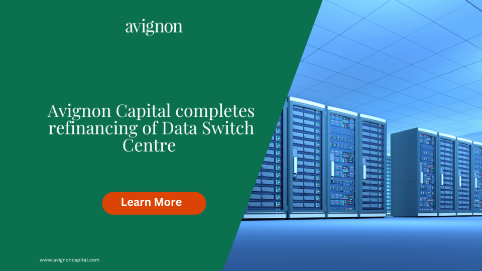 Avignon Capital Completes Refinance of it's Amsterdam Data Switch Centre