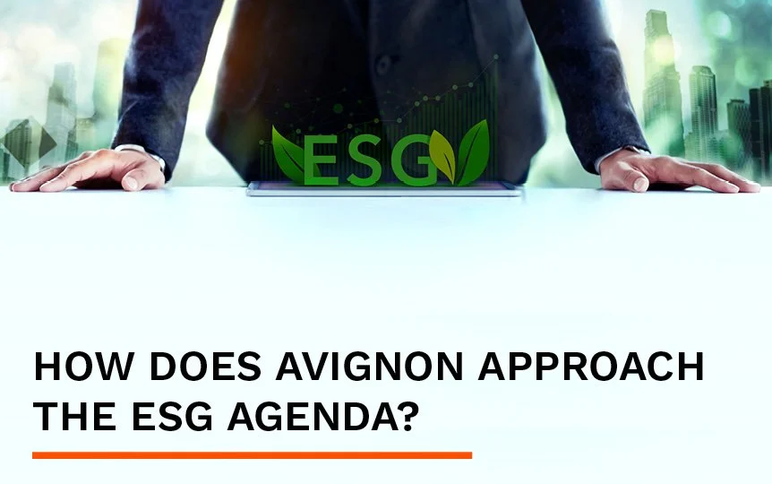 How does Avignon approach the ESG agenda?