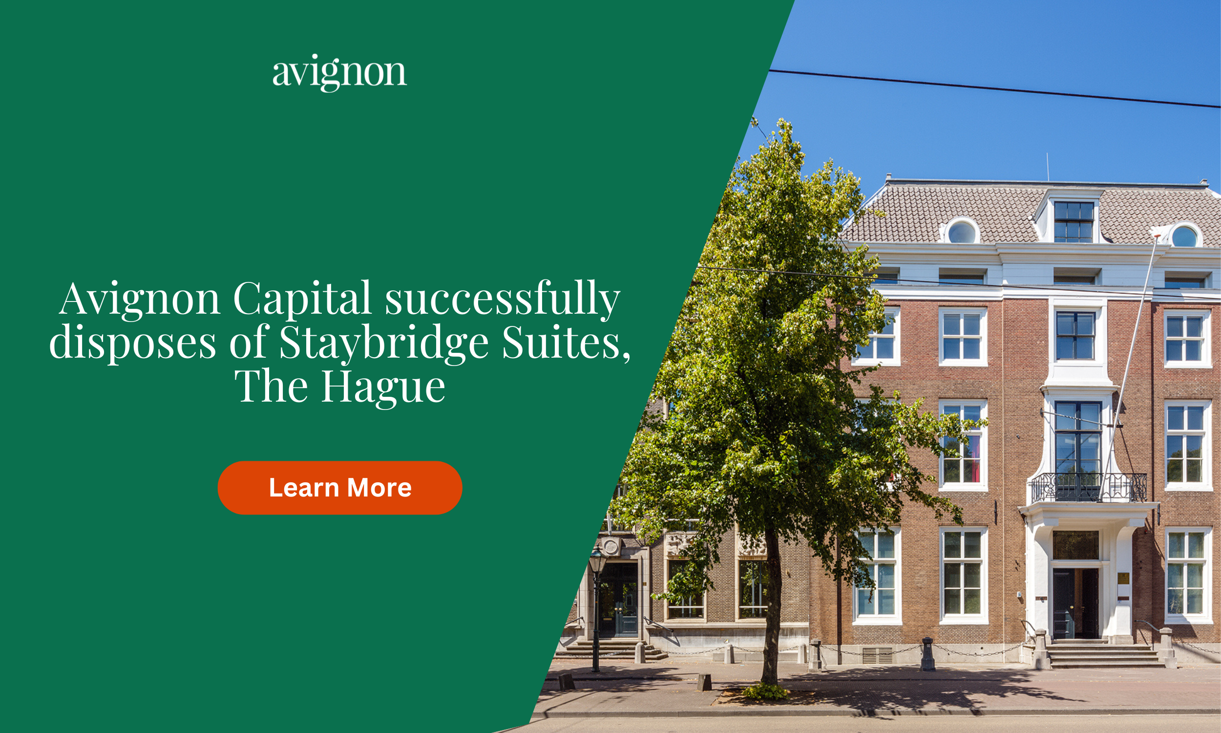 Avignon successfully disposes of Staybridge Suites, The Hague