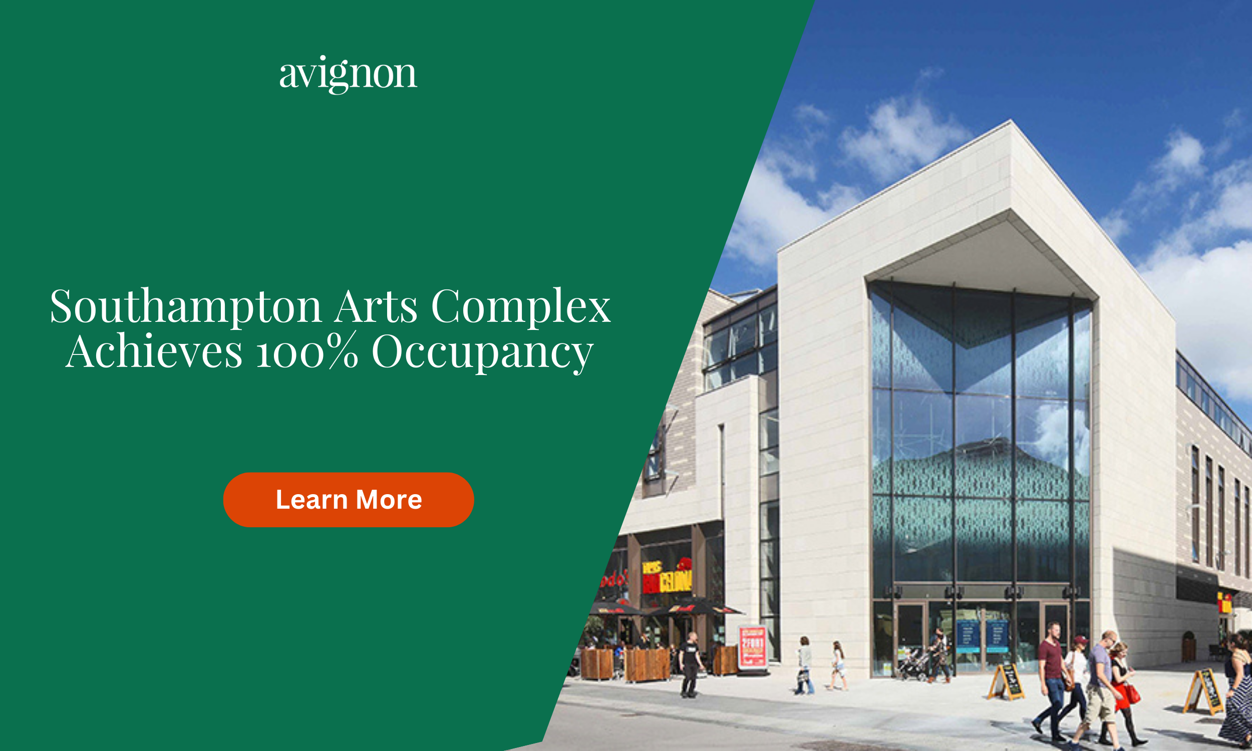 Avignon Achieves 100% Occupancy at Southampton Arts Complex