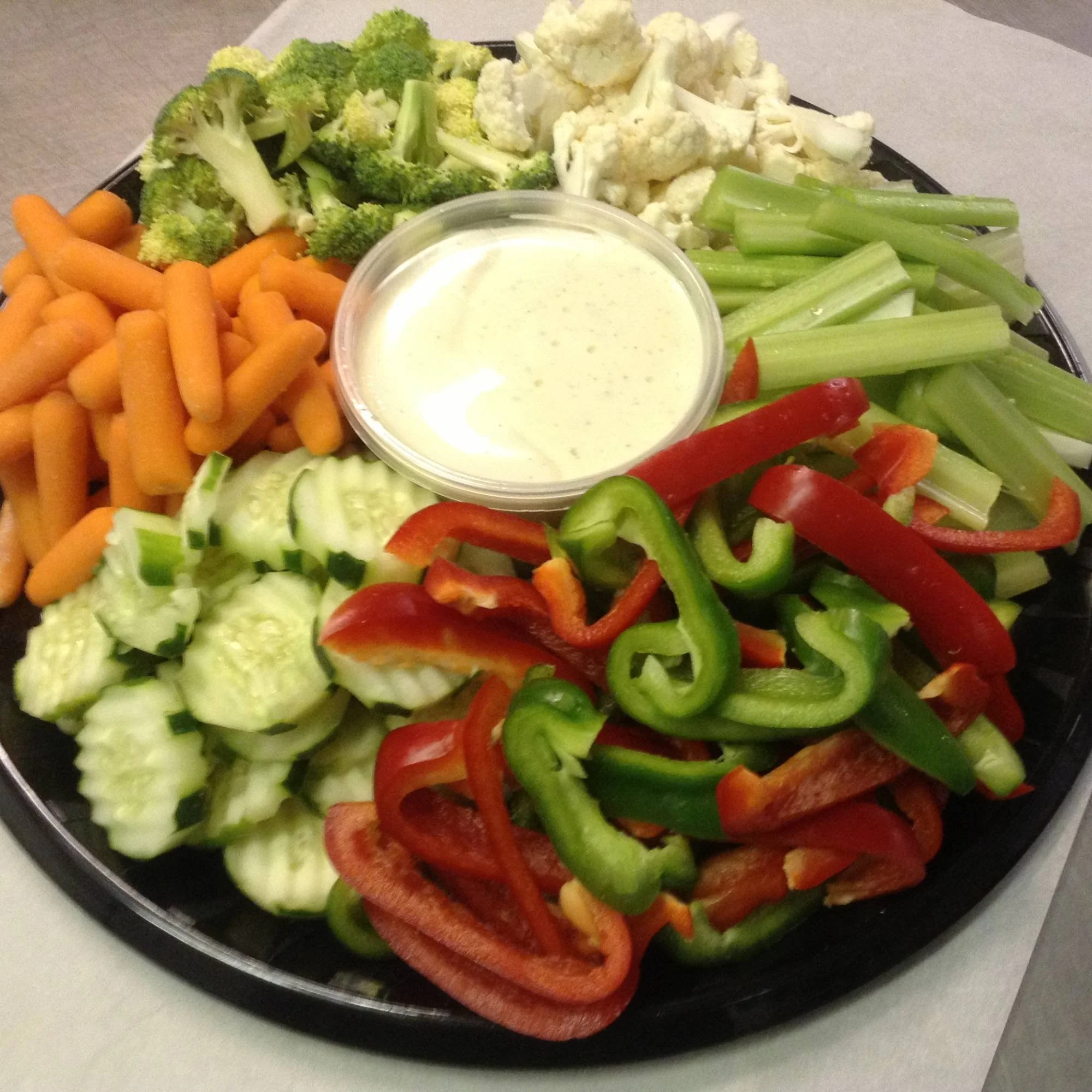 Veggie Platter with Ranch (16-inch tray)