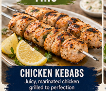 Chicken Kebab Dinner