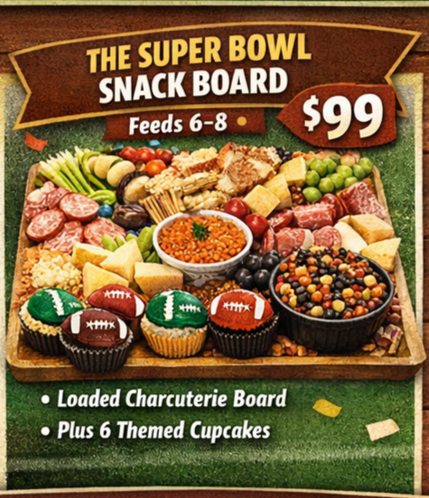 THE SUPER BOWL SNACK BOARD