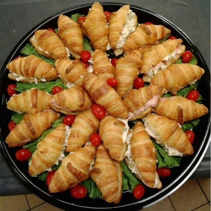 Easter Mini Croissant Chicken Salad Sliders (per dozen)
