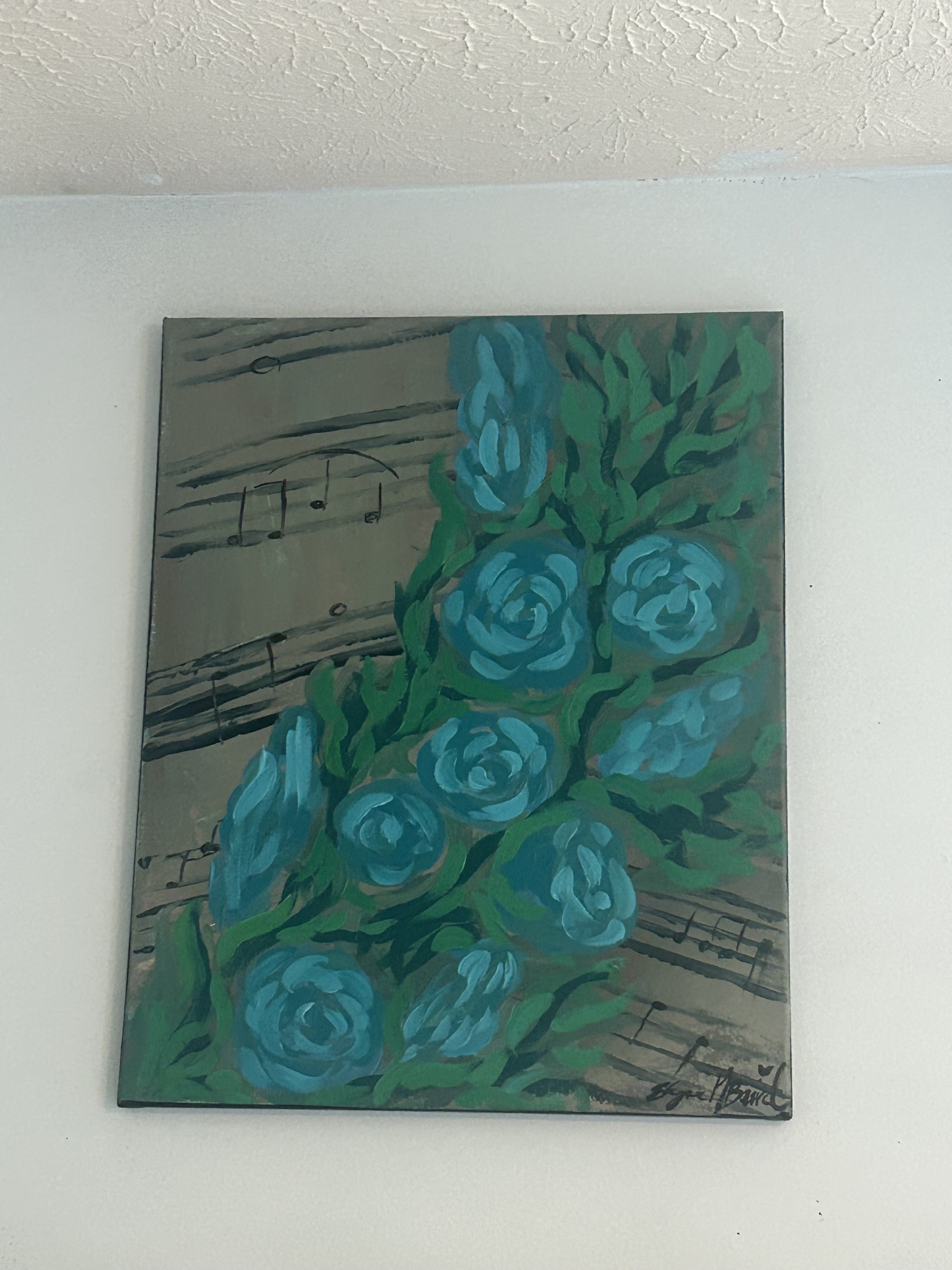 $50 - Acrylic "Musical Growth"