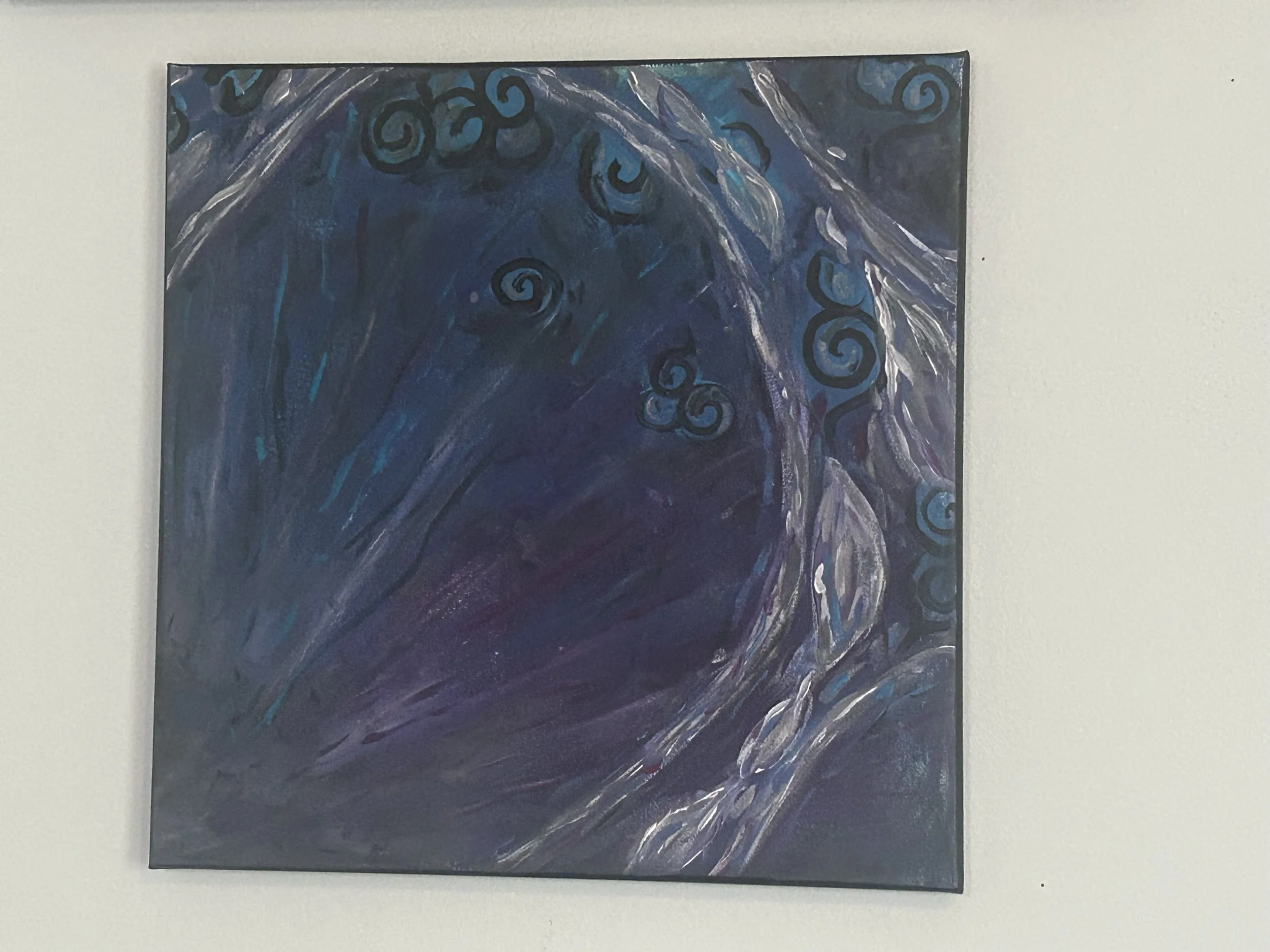 $20 - Acrylic "Web of Lies"