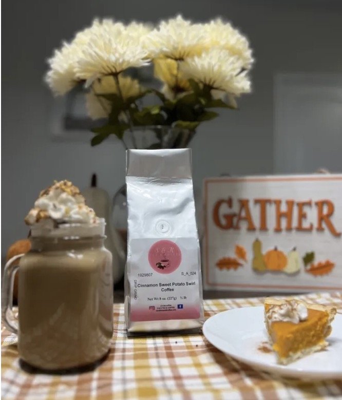 Cinnamon Sweet Potato Swirl Coffee