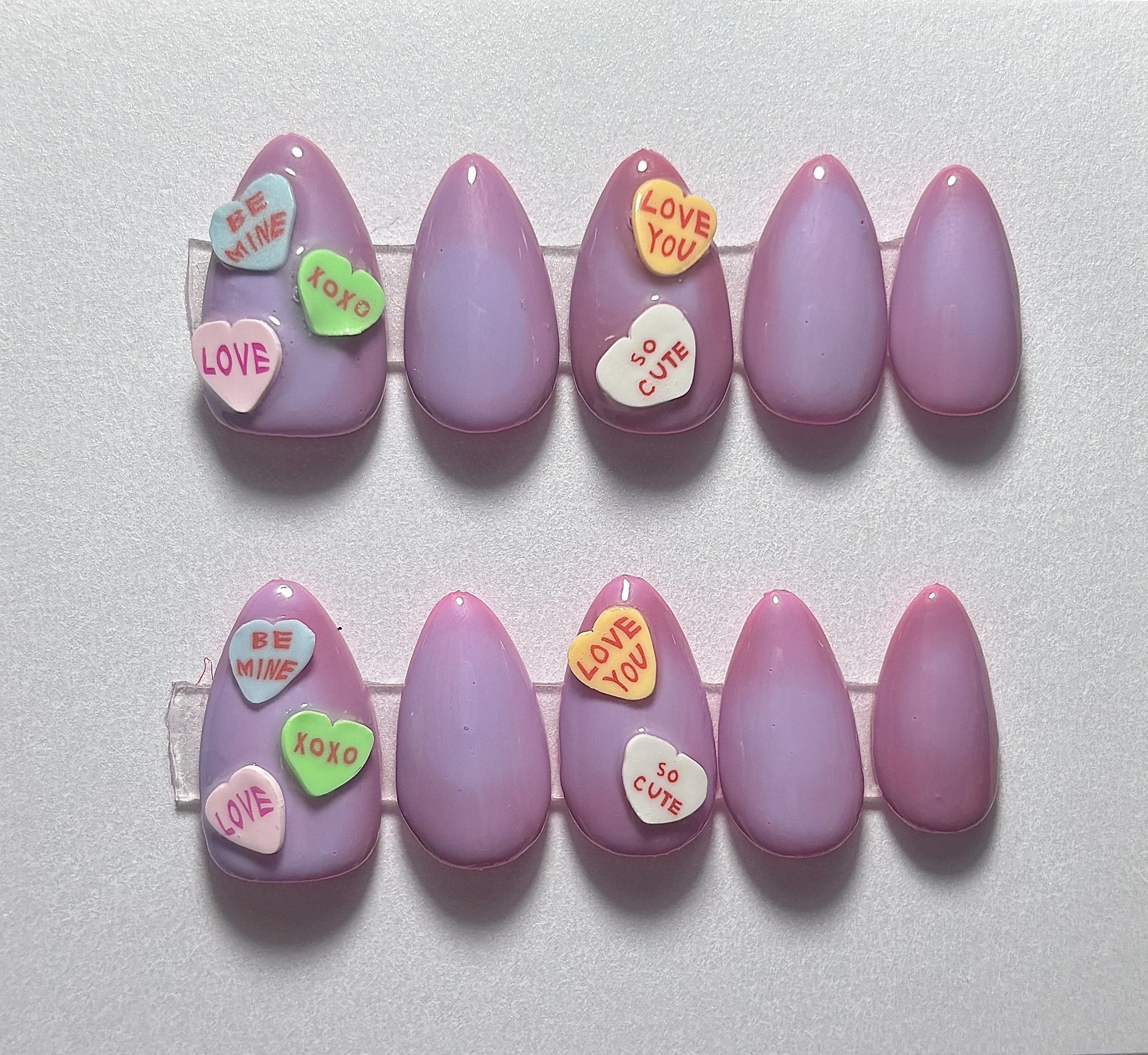 Candy Hearts - pink to purple (2).JPG