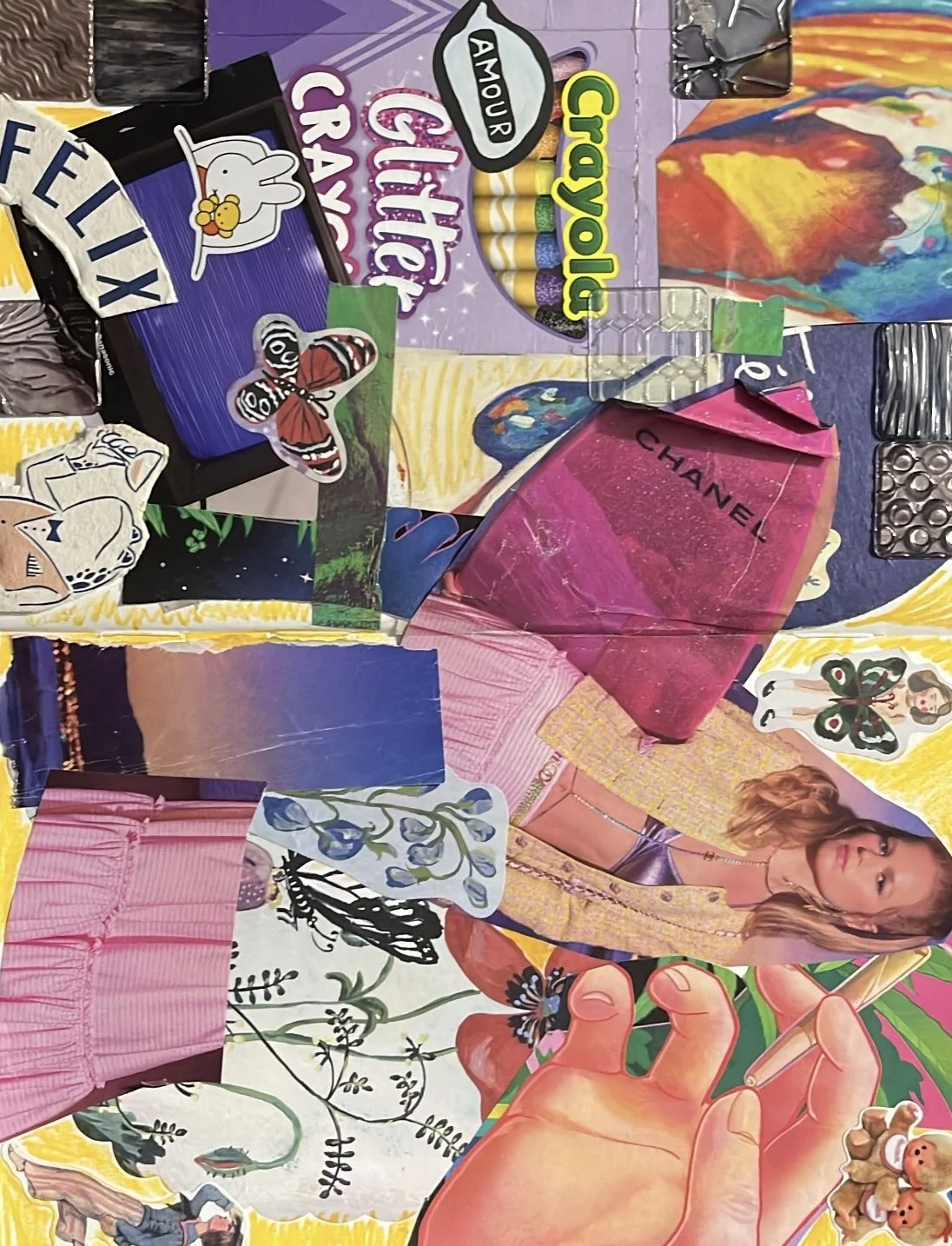 CUSTOM MIXED MEDIA COLLAGE