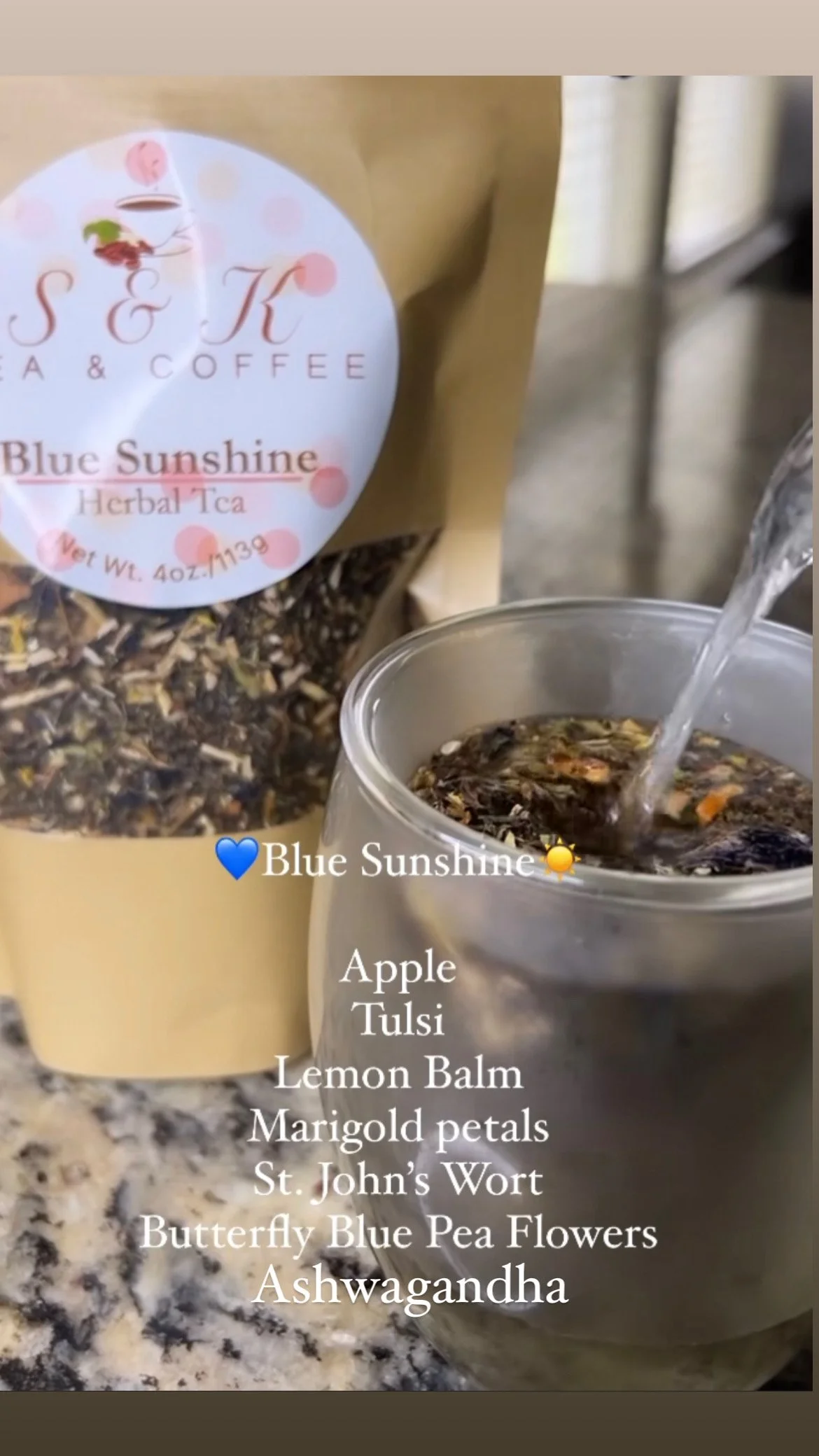 Blue Sunshine Tea