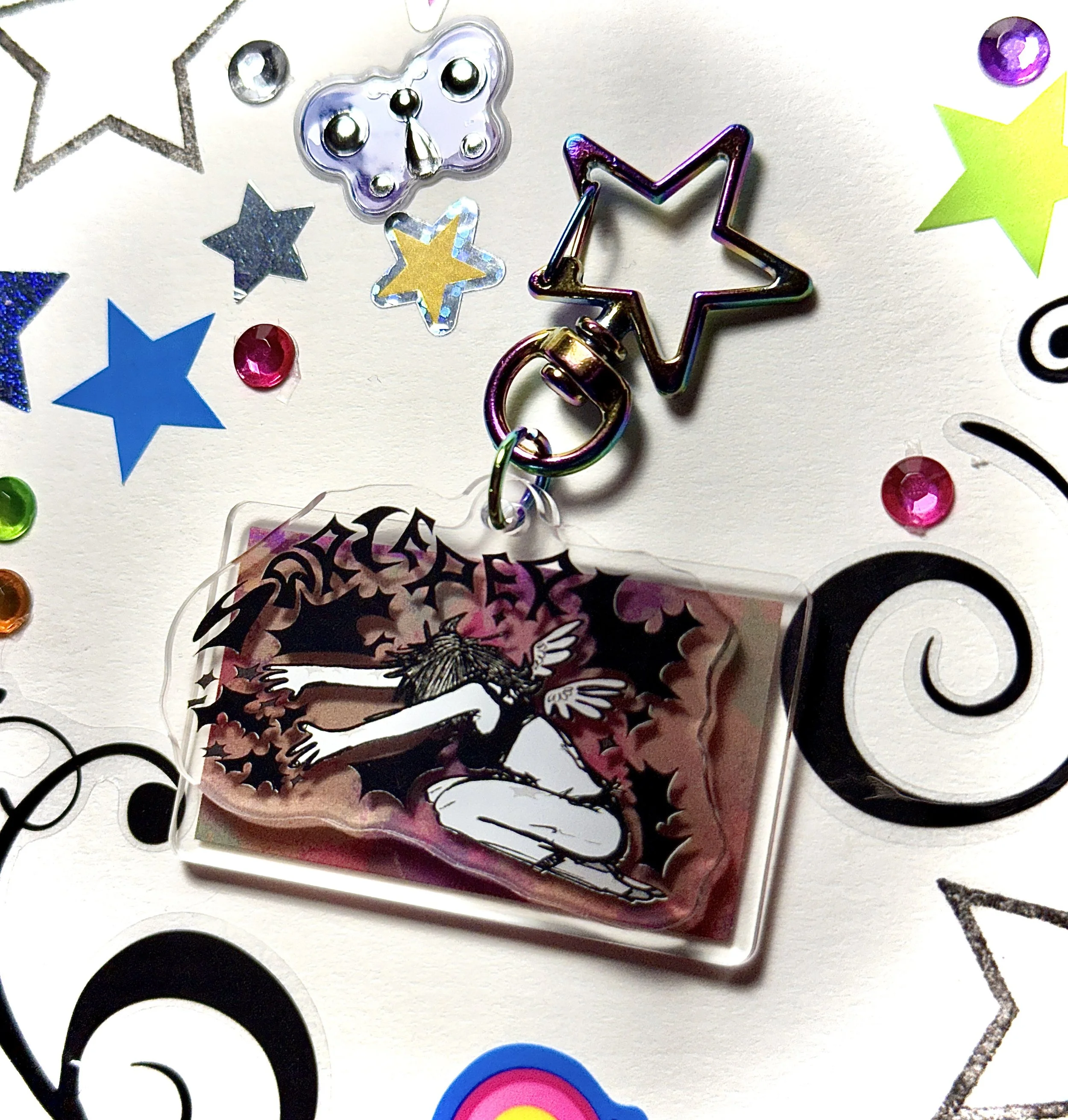 COLORFUL SORCERER KEYCHAIN