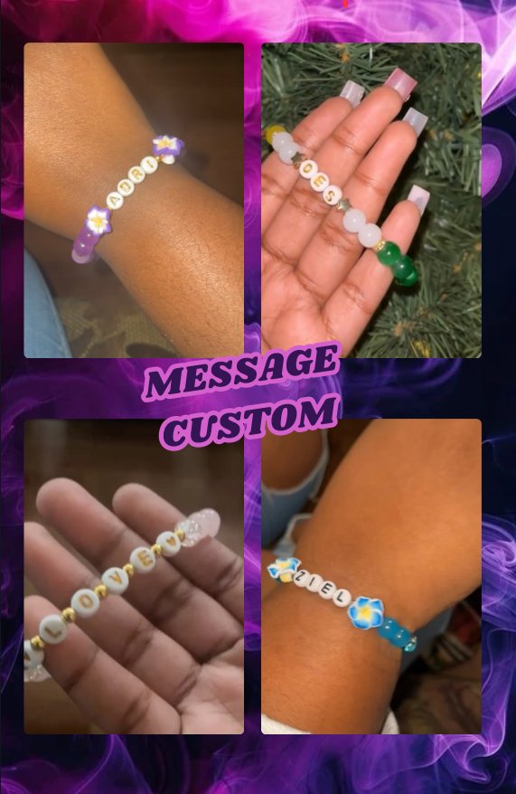 CUSTOM MESSAGE BRACELET