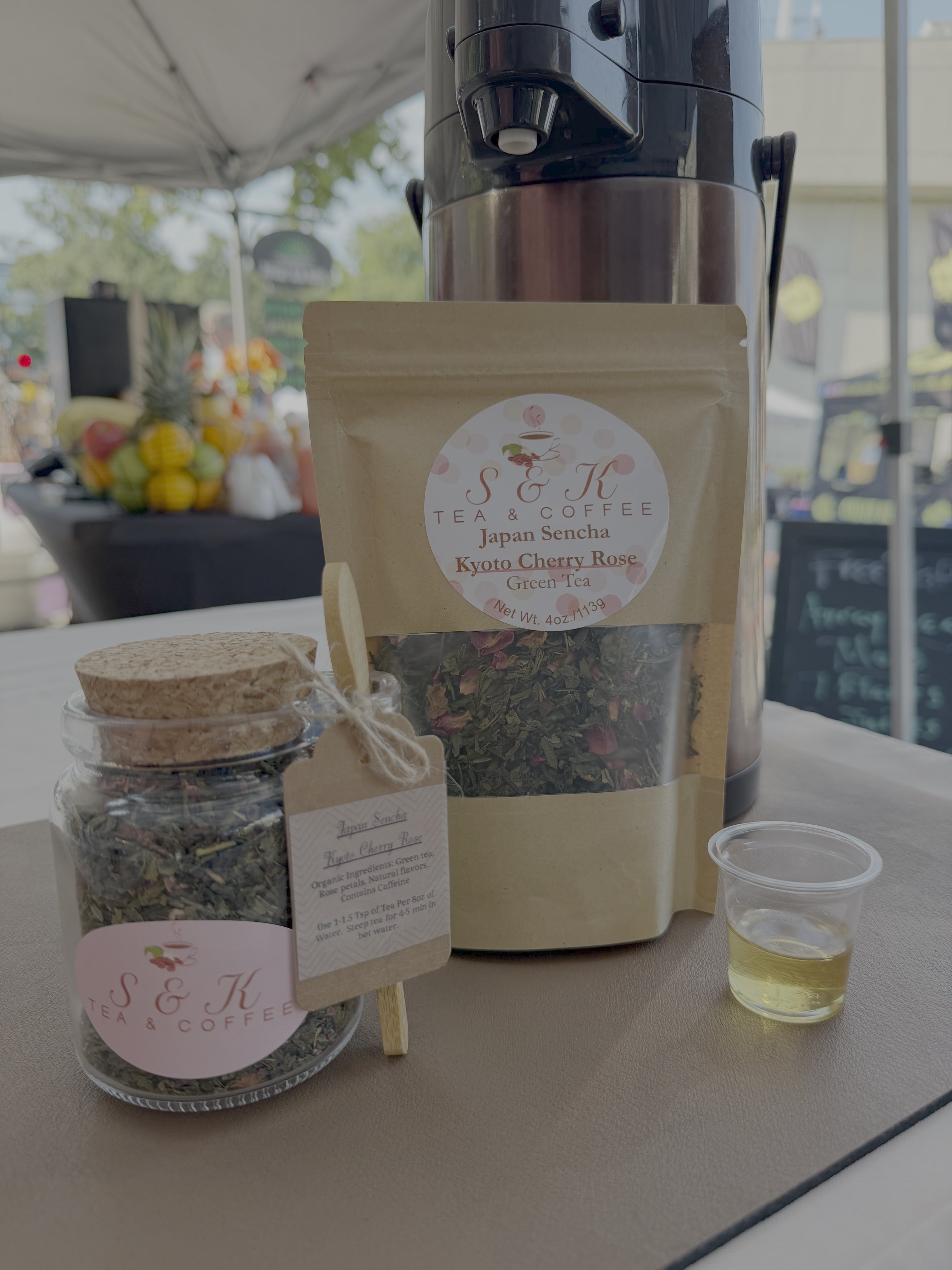 Japan Sencha Kyoto Cheery Rose Tea