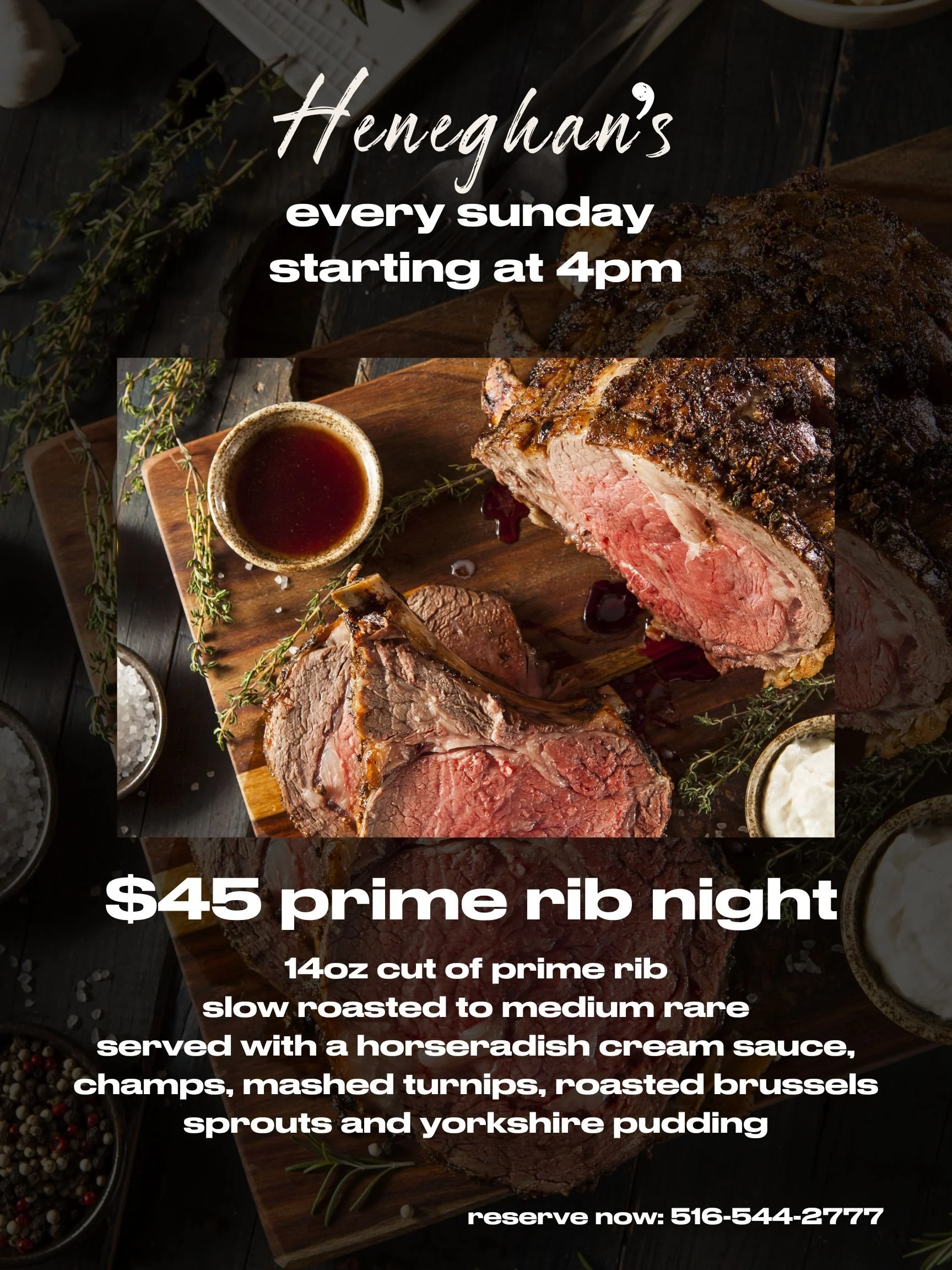 Prime Rib Night