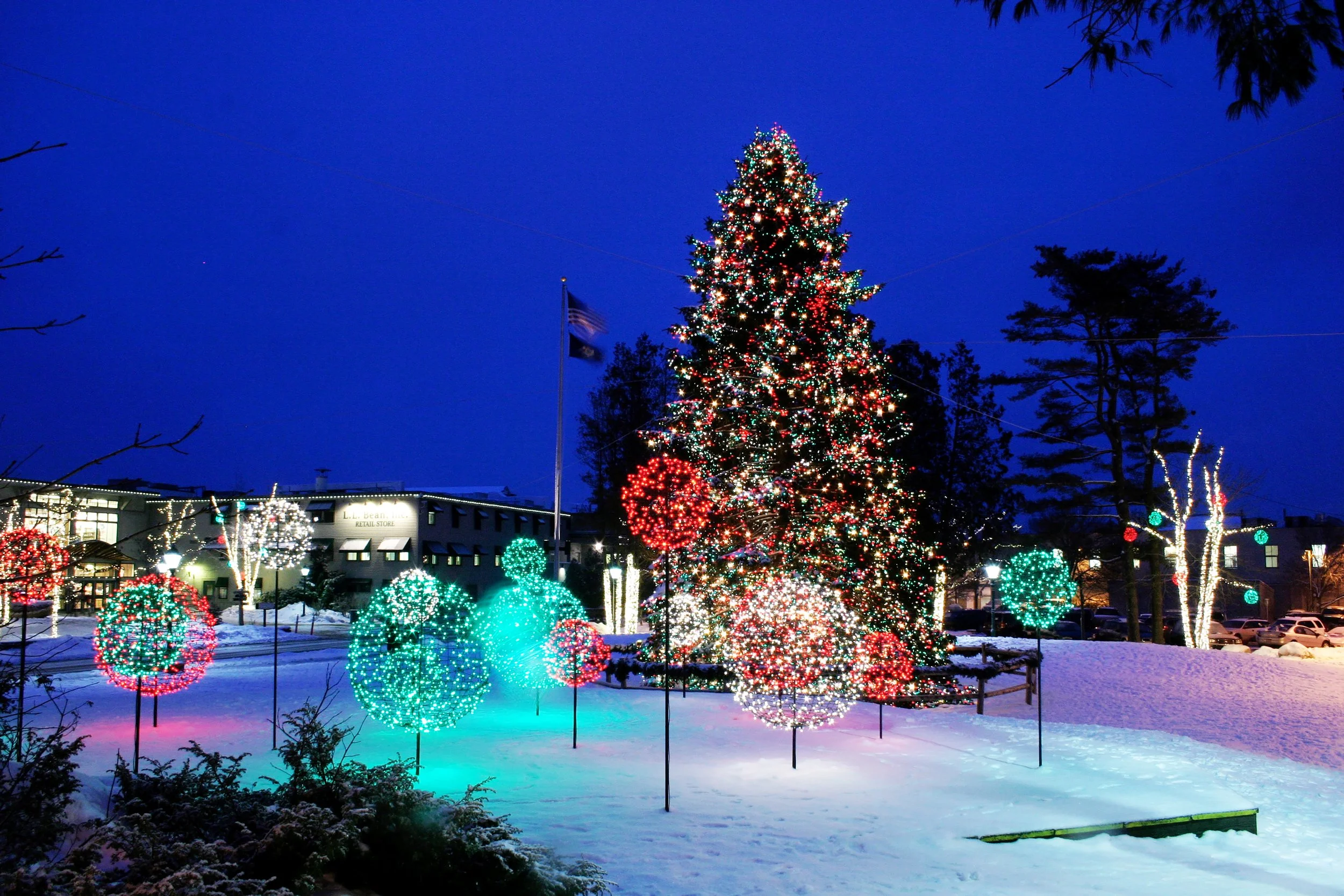 L. L. Bean campus, Freeport, Maine