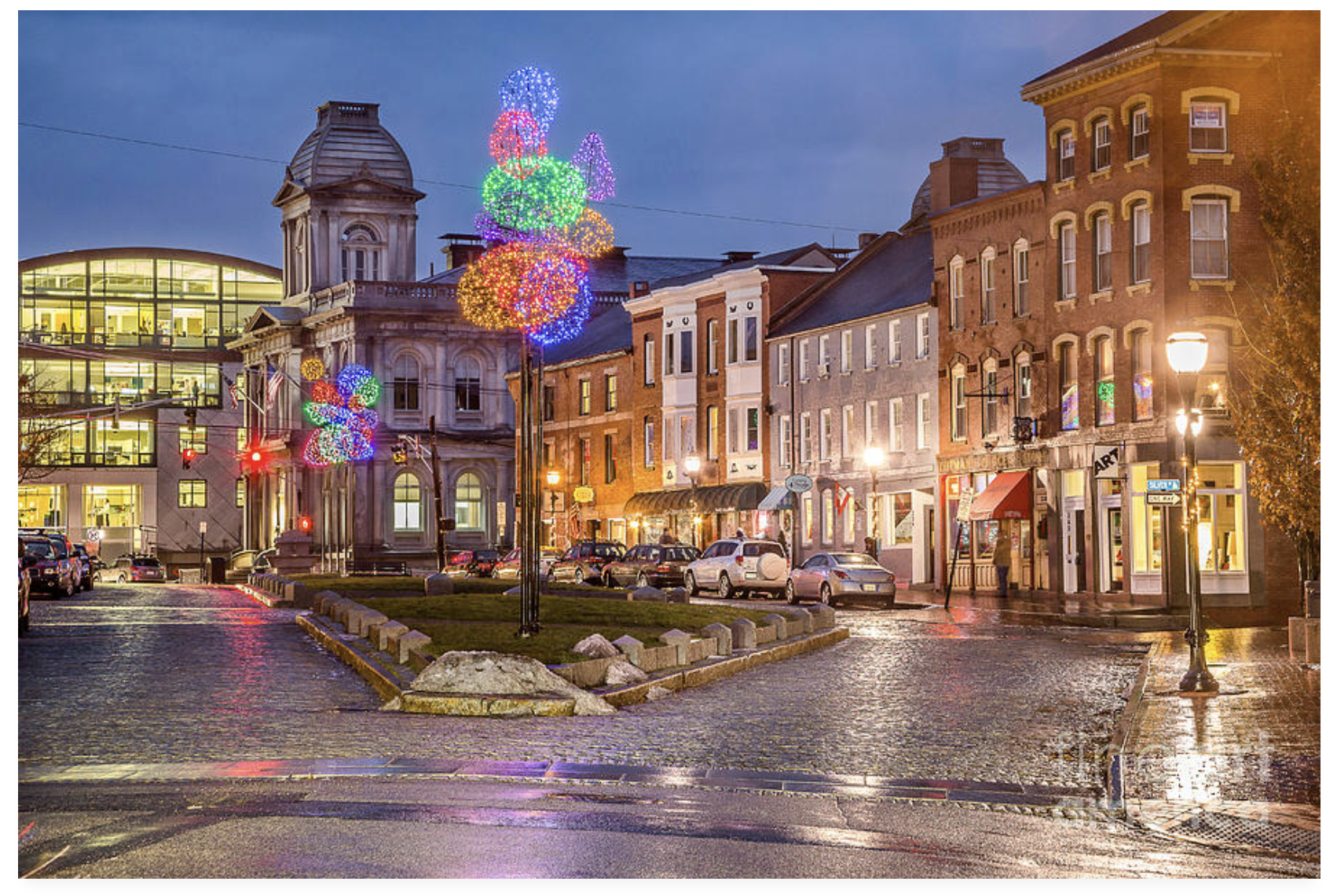 Boothby Square, Portland, Maine