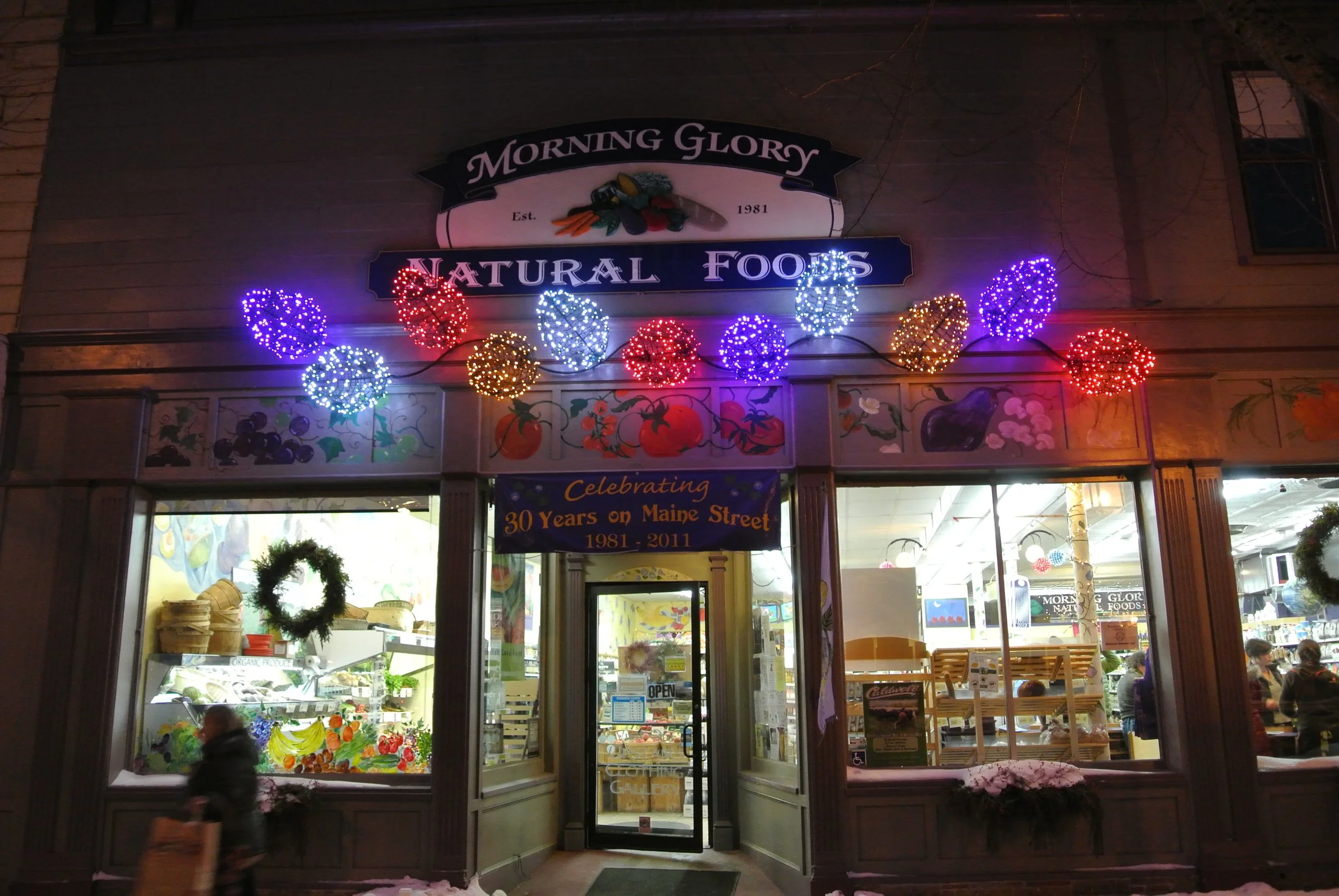 Morning Glory, Brunswick, Maine