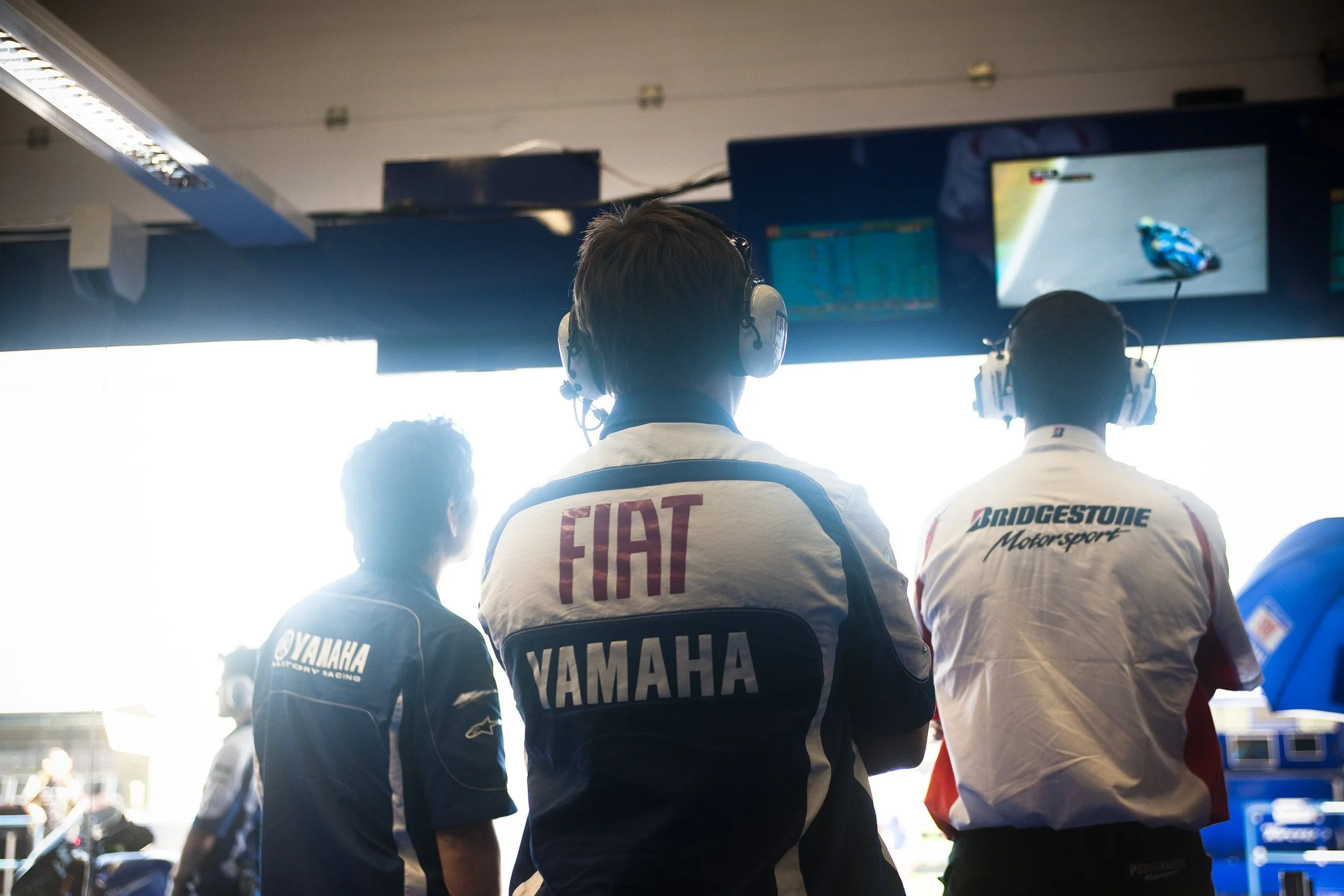 Fiat Yamaha — preparazione alla gara