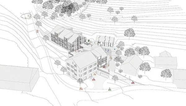 Präsentation Grobplanung Architektur Lebensraum Dörnle Lingenau