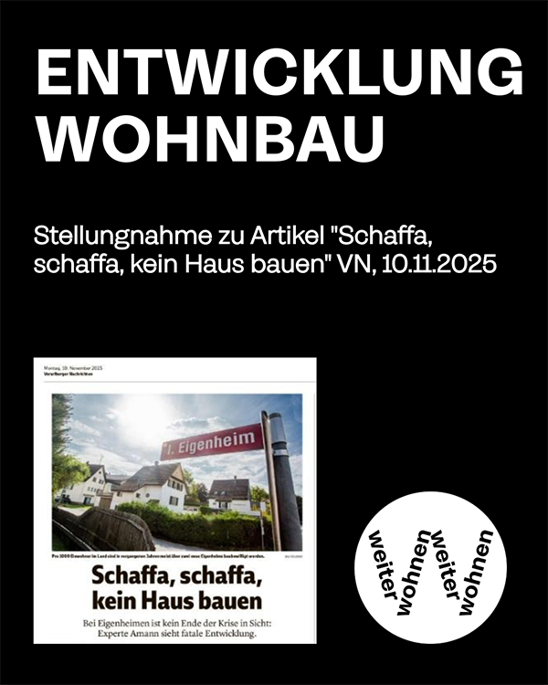 Entwicklung Wohnbau