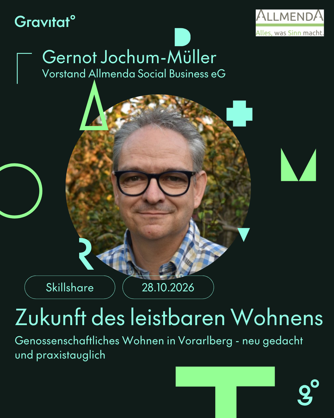 Leistbares Wohnen neu denken. Zukunft gestalten.