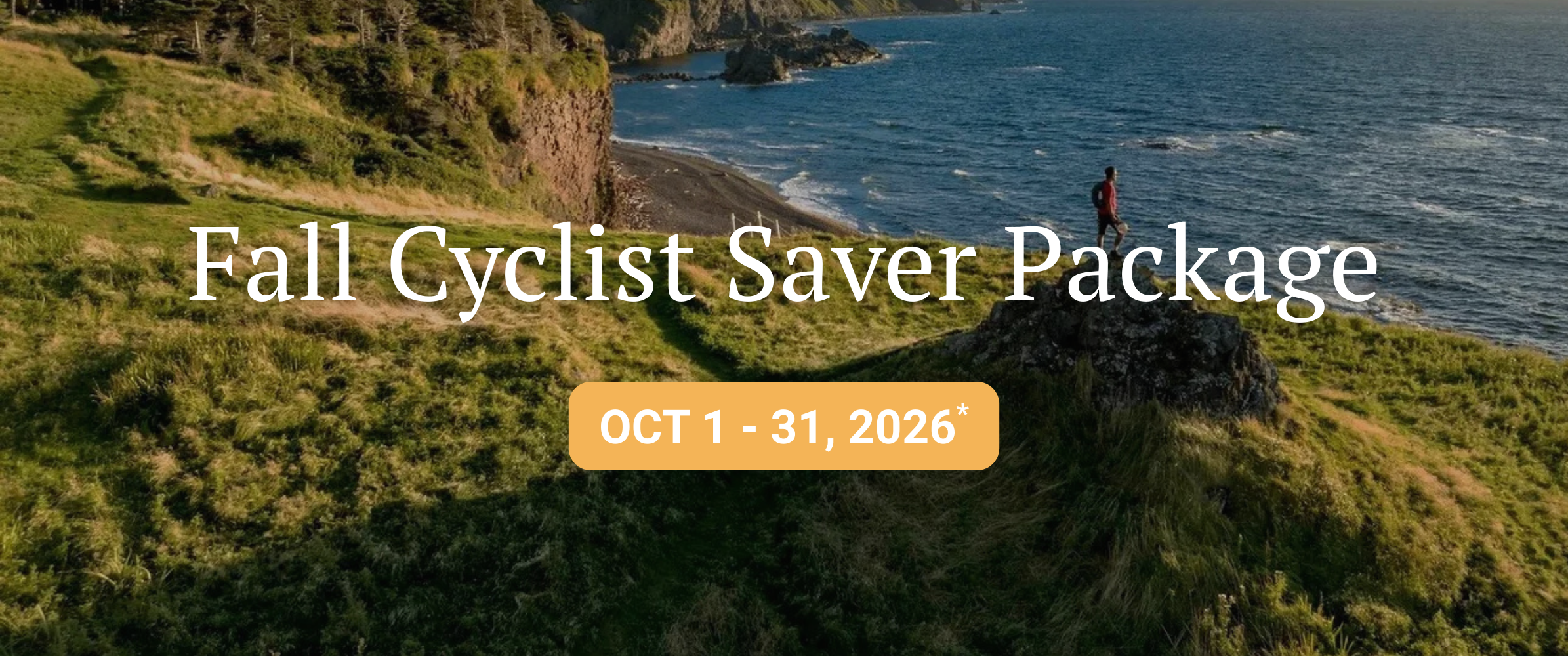 Gros Morne Fall Cyclist Saver, Oct 1 - 31, 2026