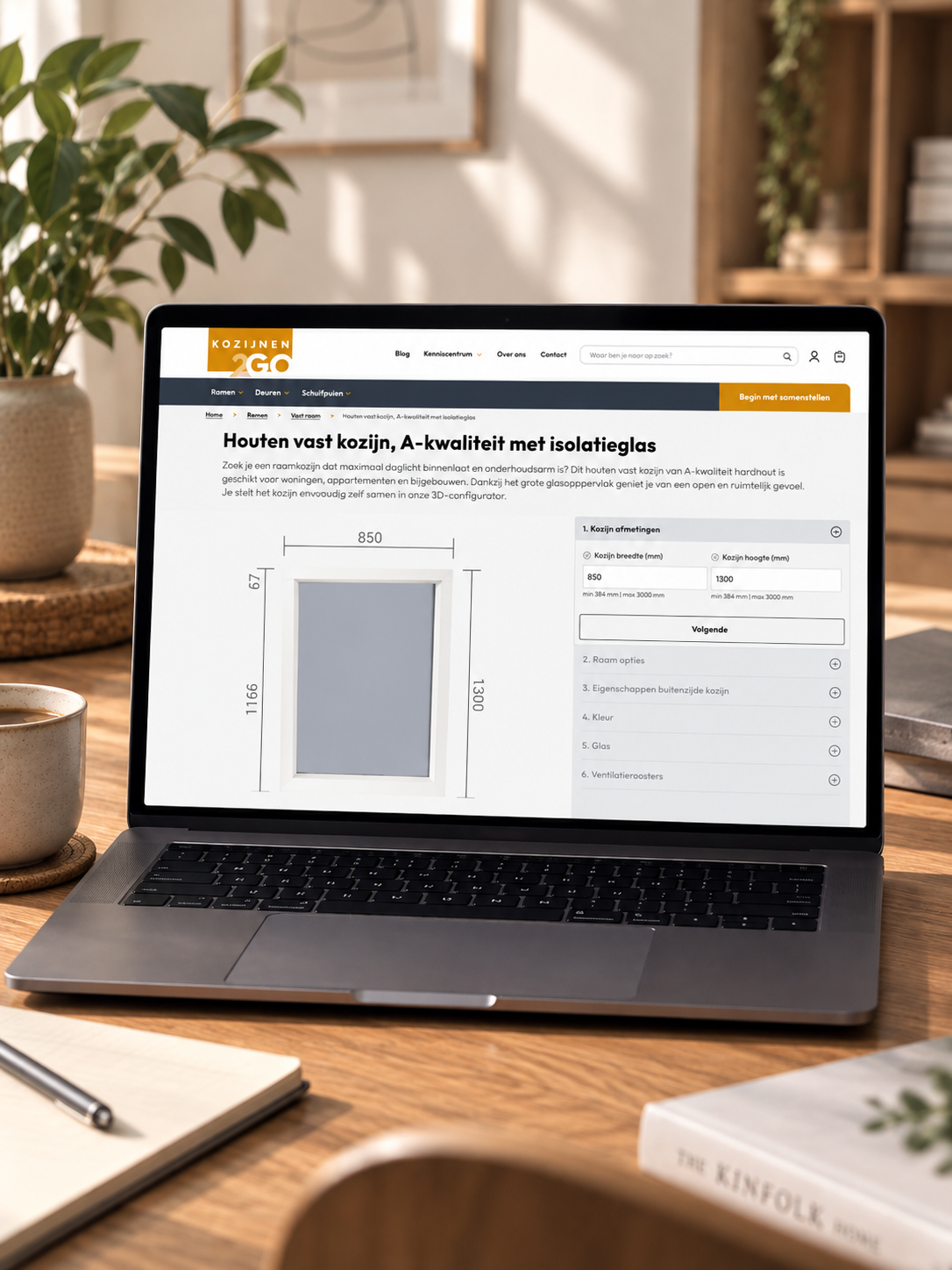 Van timmerfabriek naar de eerste 3D-webshop voor houten kozijnen