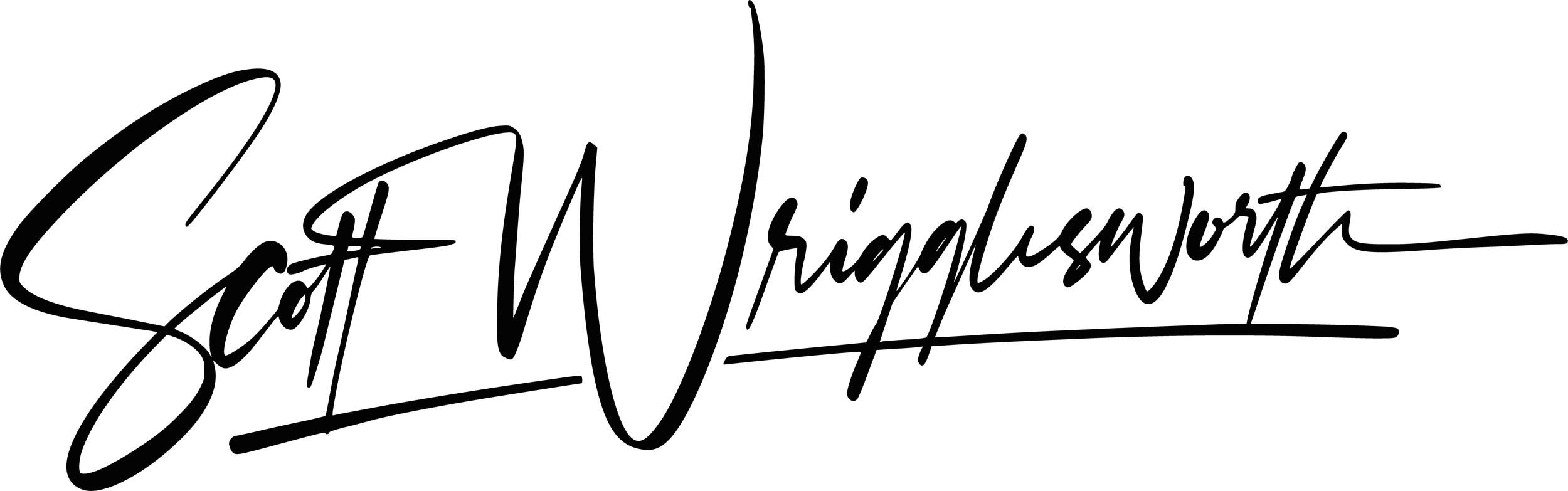 Black signature that says 'Est. 1984 Trigun's Out'