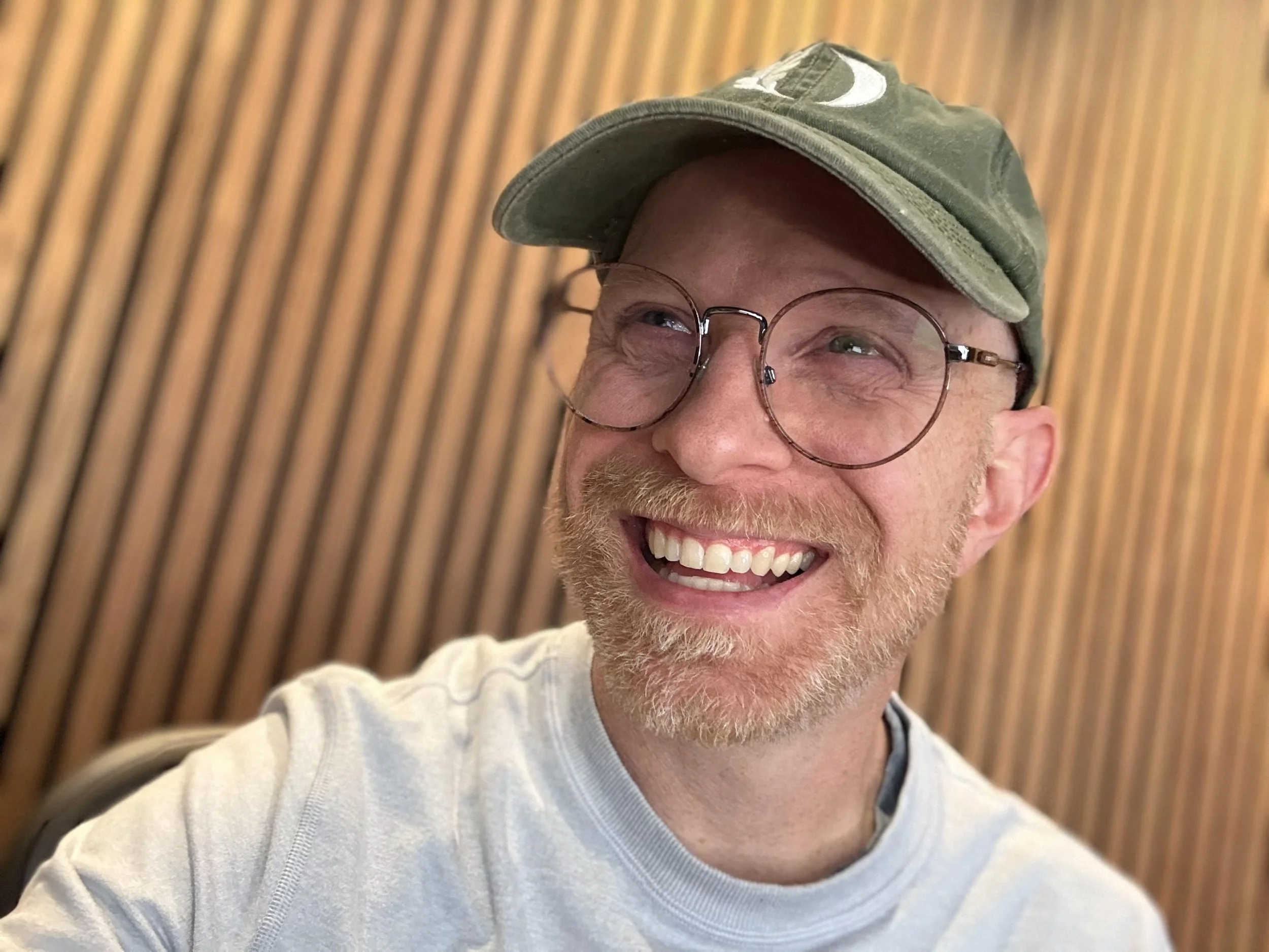 Candid shot of Scott