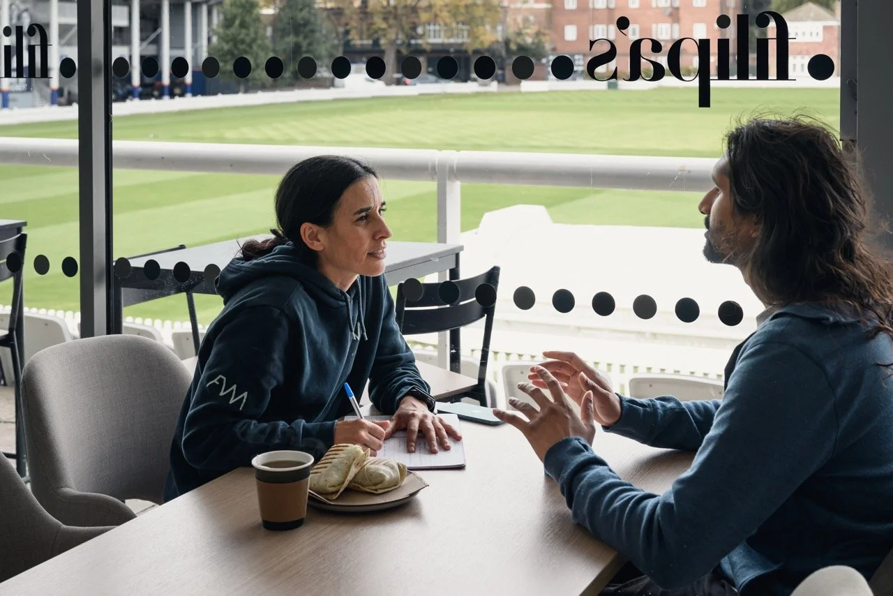 Nutrition consultation with client