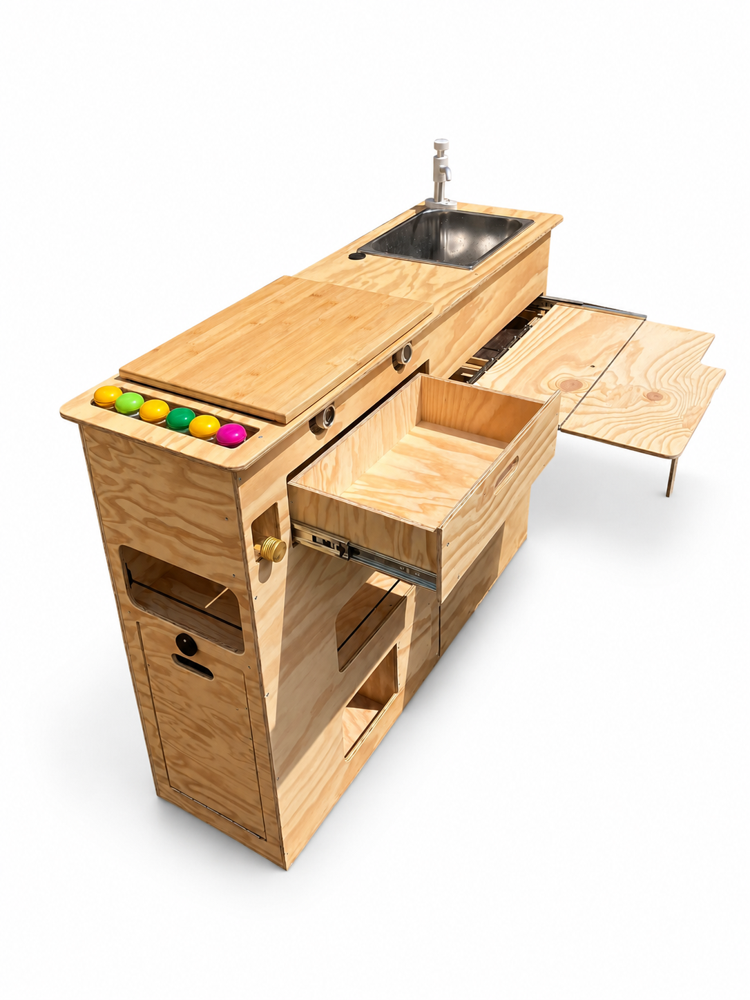 kit cuisine pour van tout équipé prêt à partir
