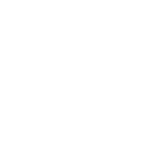 A black and white downward-pointing chevron or checkmark symbol.